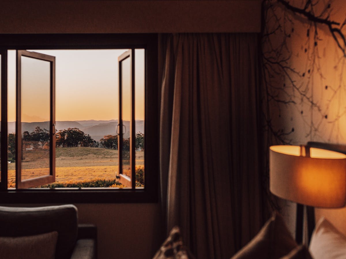 Peak Lodge Room Sunset
