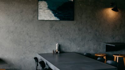 dark interior