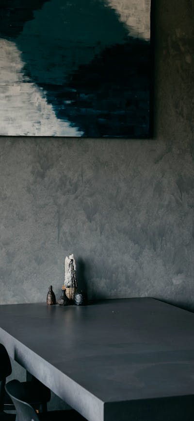 dark interior
