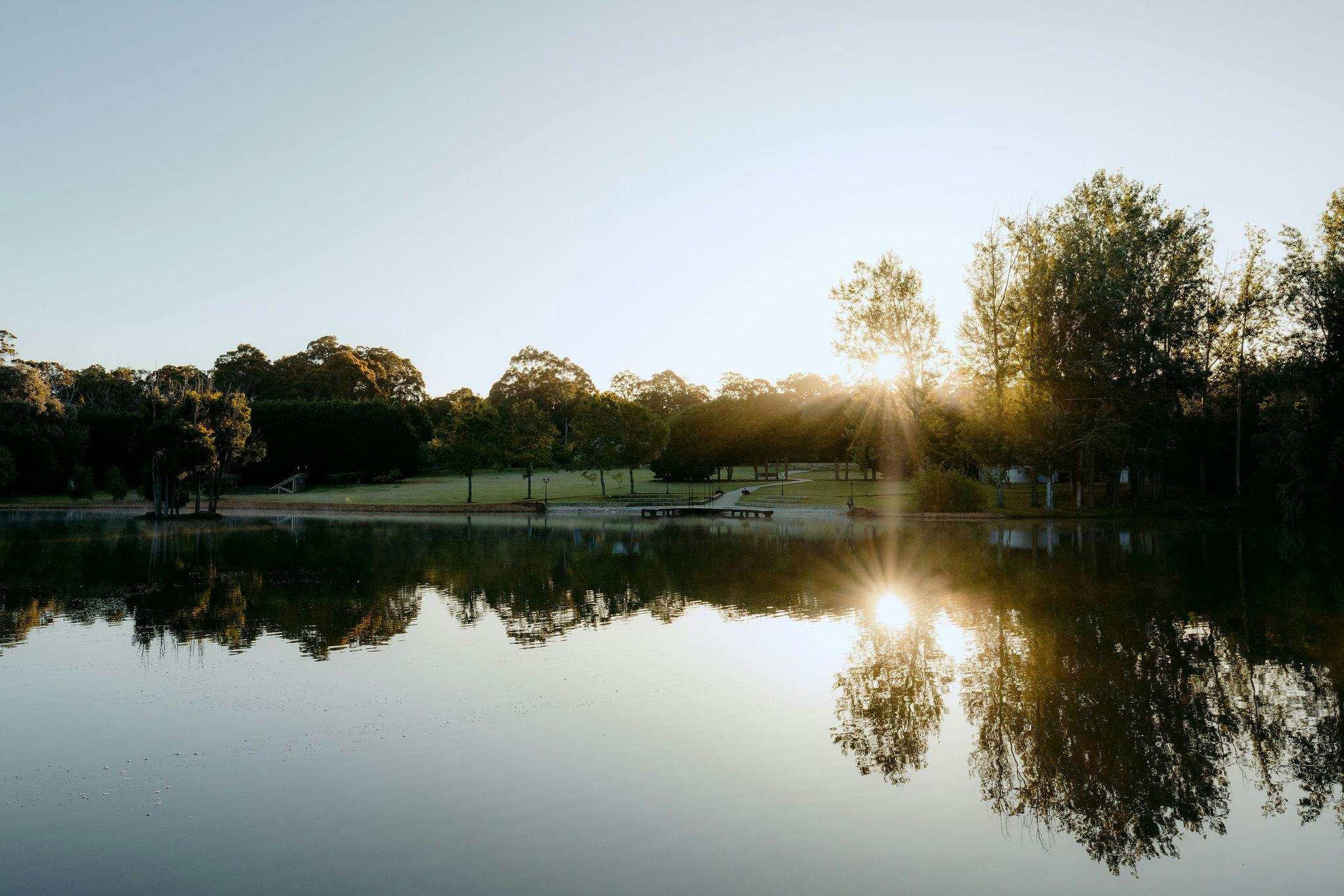 Sunrise over Losari Retreat