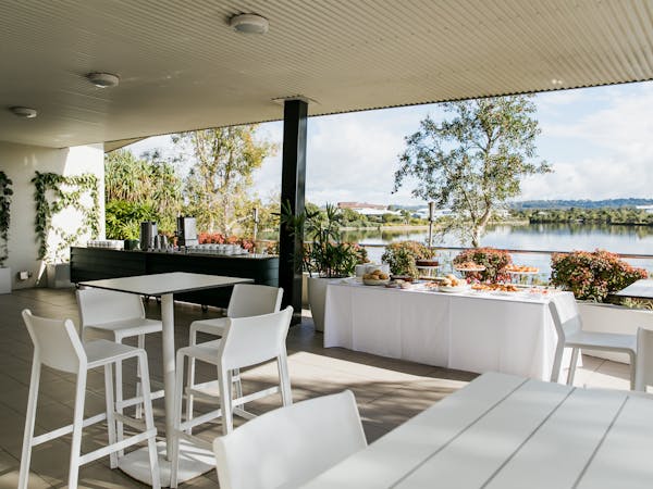 The Lakehouse Sunshine Coast Waterfront Deck