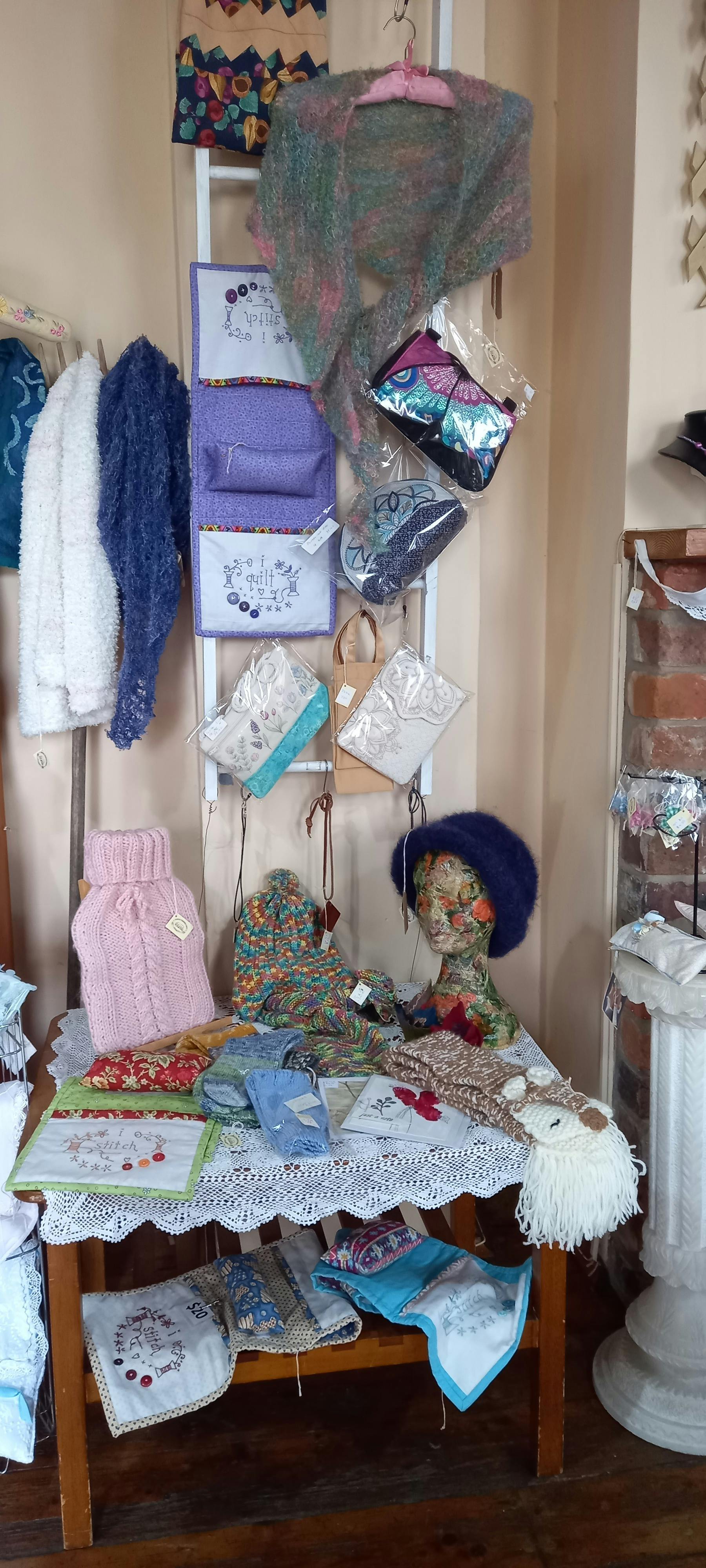WARM AND COSY FELTED HATS AND HOT WATER BOTTLE COVERS