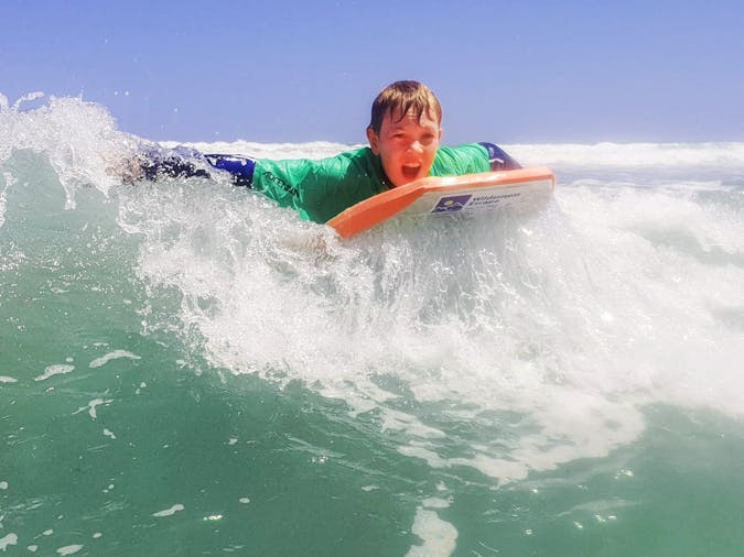 Little Bunyips Boogie Boarding Fishing