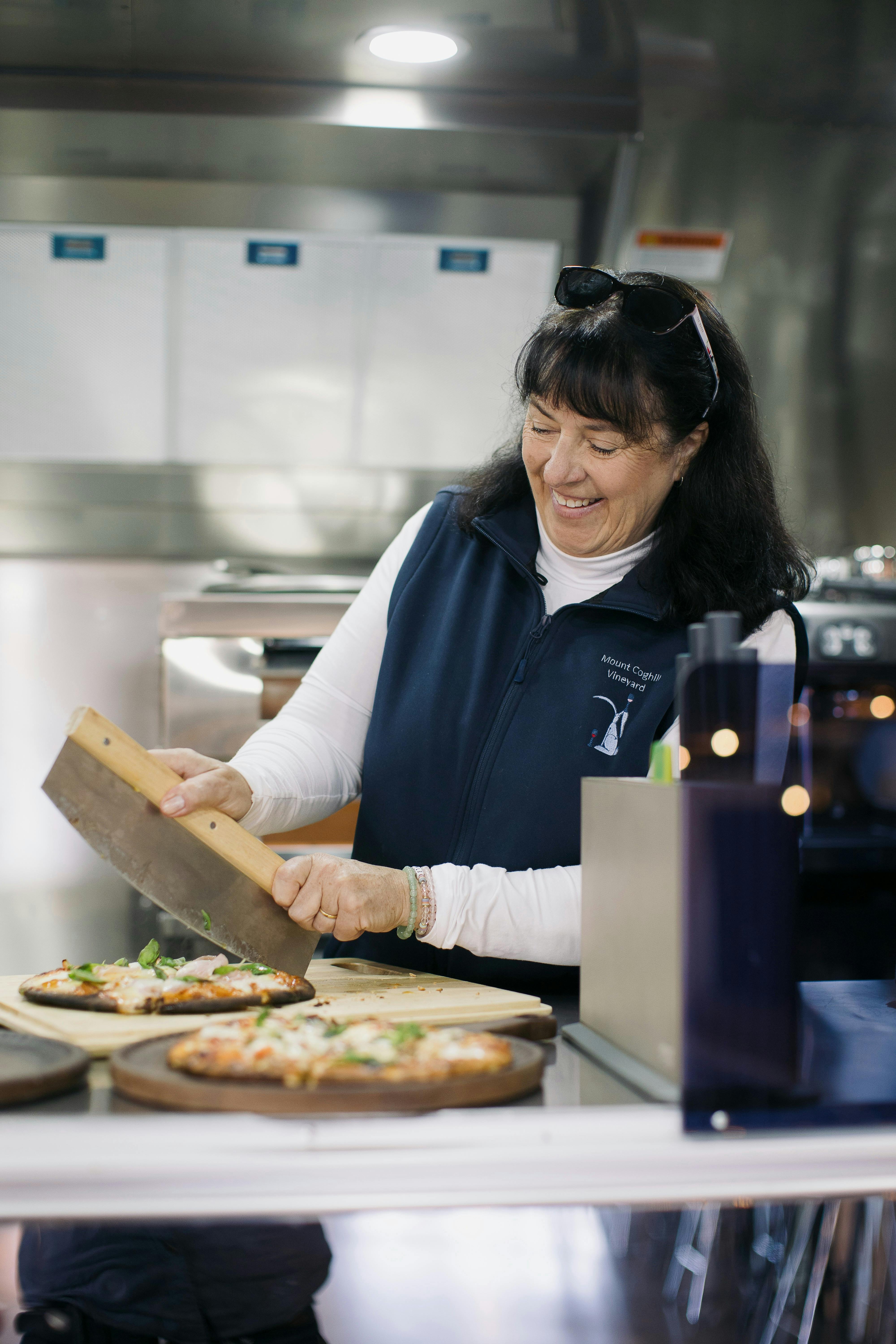 Gourmet Pizza with Clara in Winery