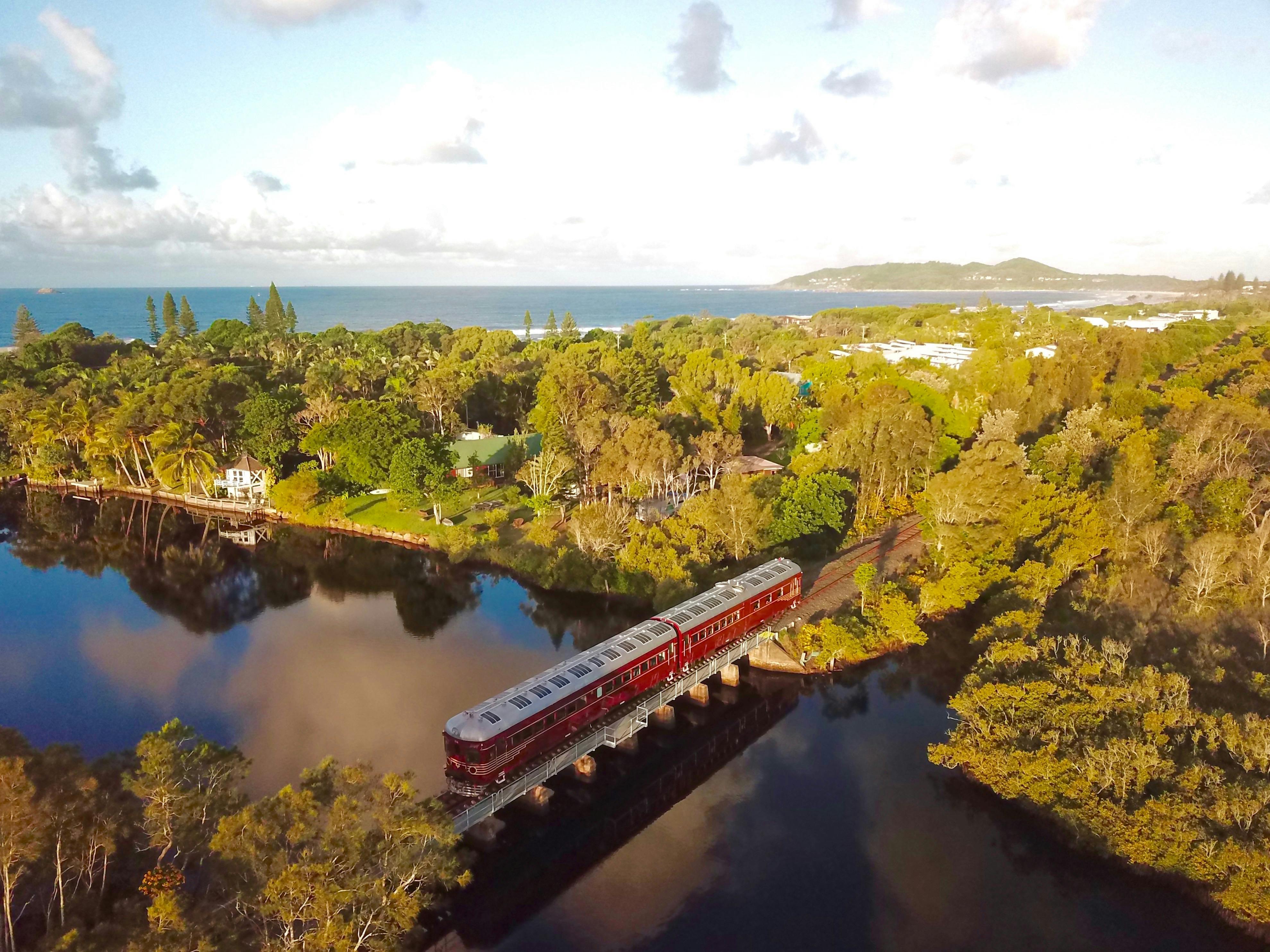 Crossing Belongil Creek