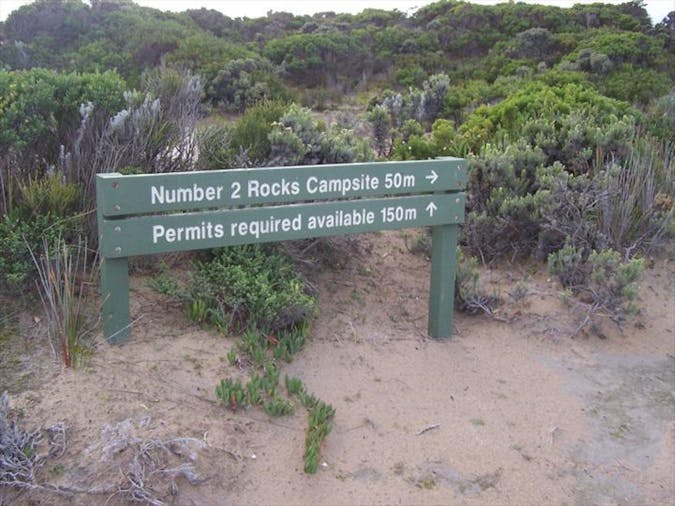 Number Two Rocks Campground Canunda National Park