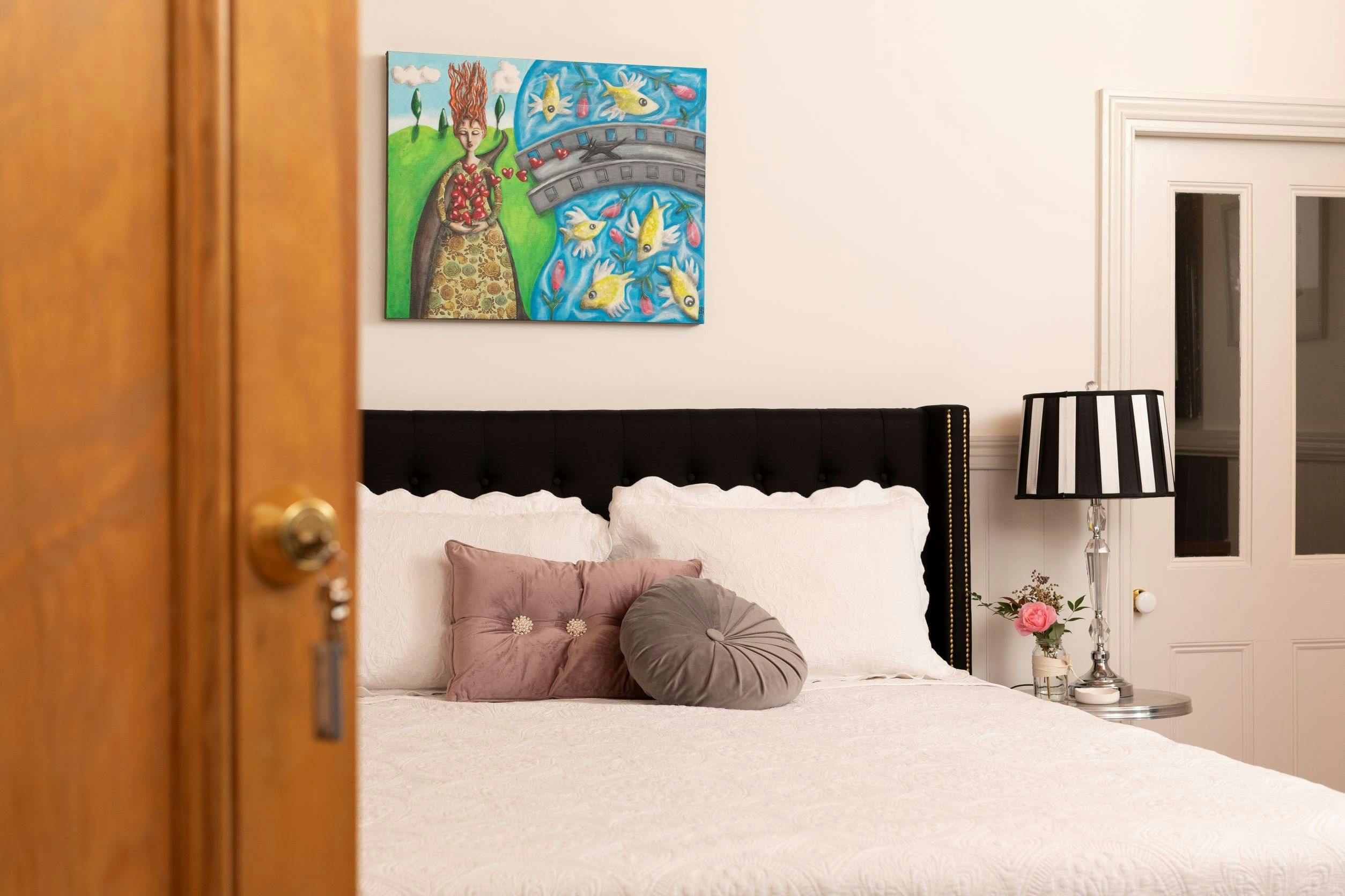 king suite, boutique accommodation alexandra, country luxe