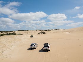 Four-wheel driving on our private Port Lincoln tours