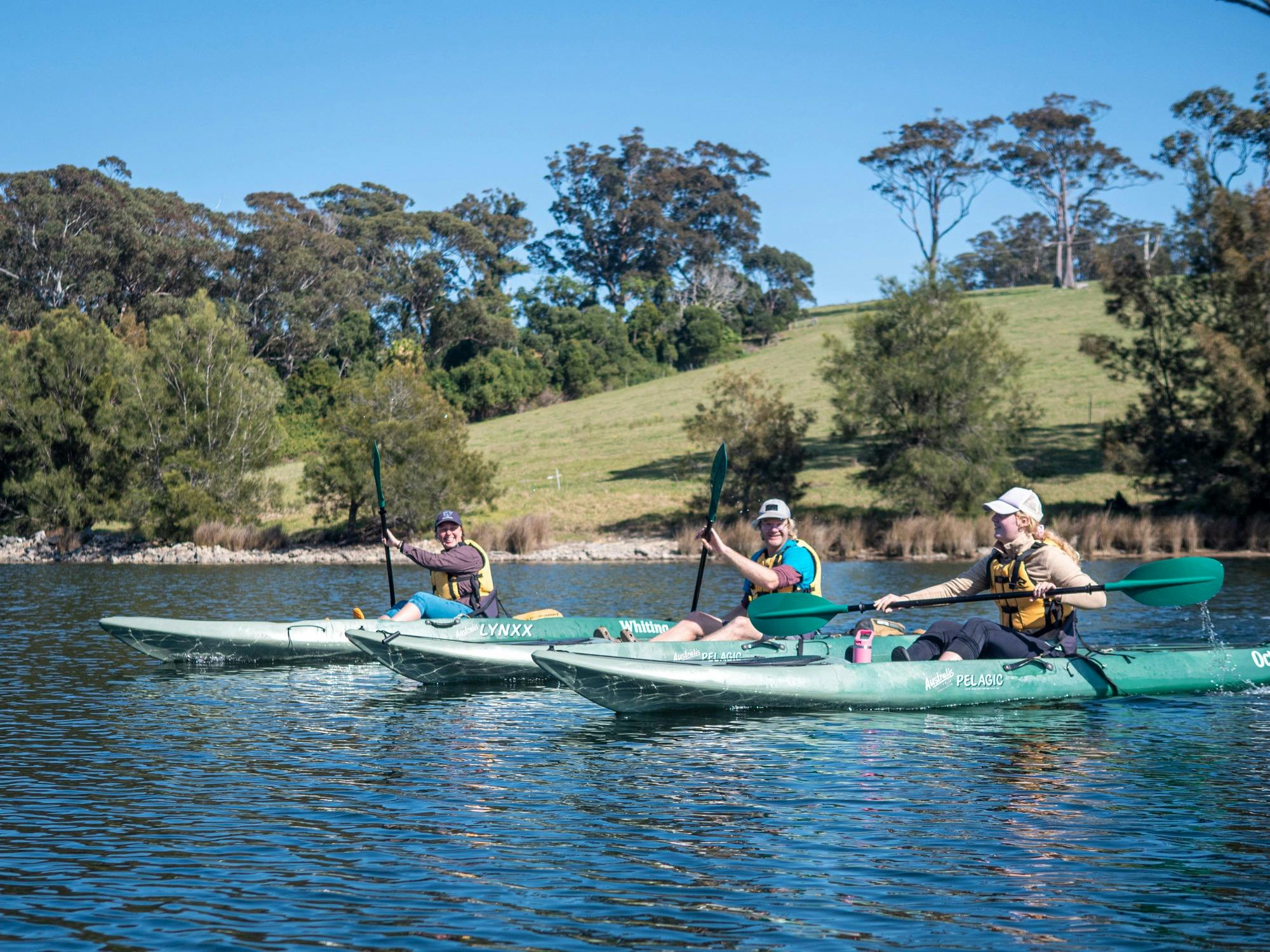 Tilba Lake & Winery Fathers Day Kayak