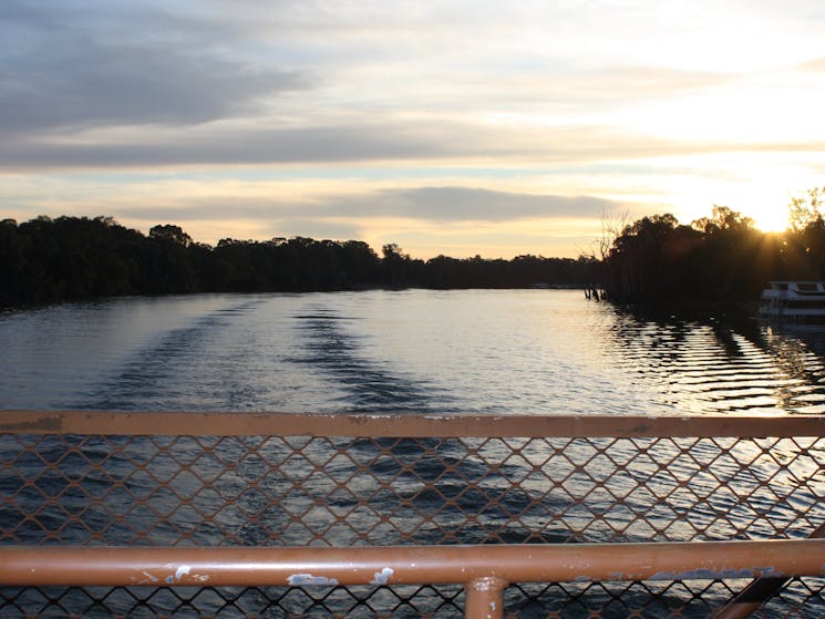 Looking out the back deck of the PB Mundoo