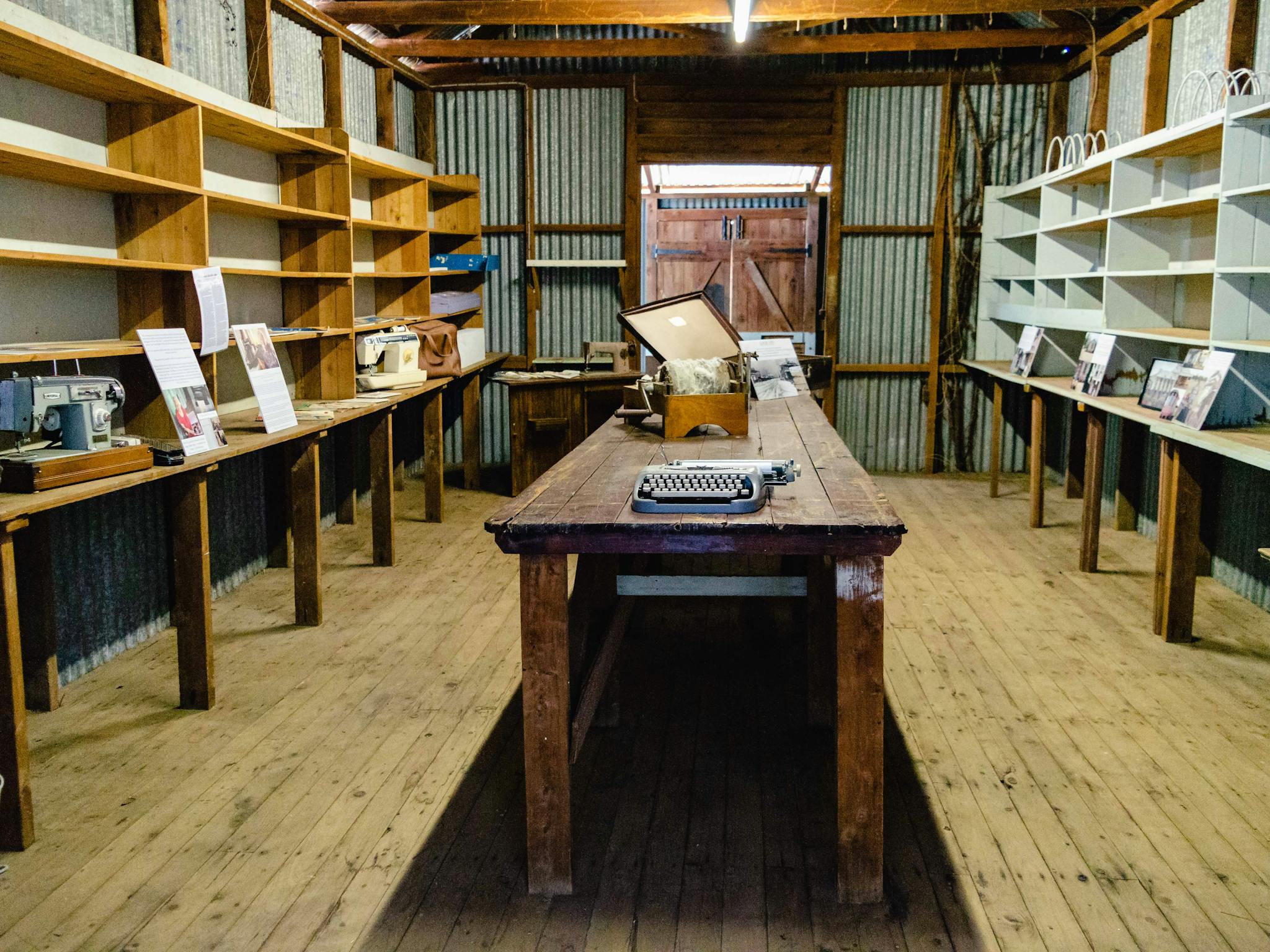 Shed and historal displays Shed and historal displays