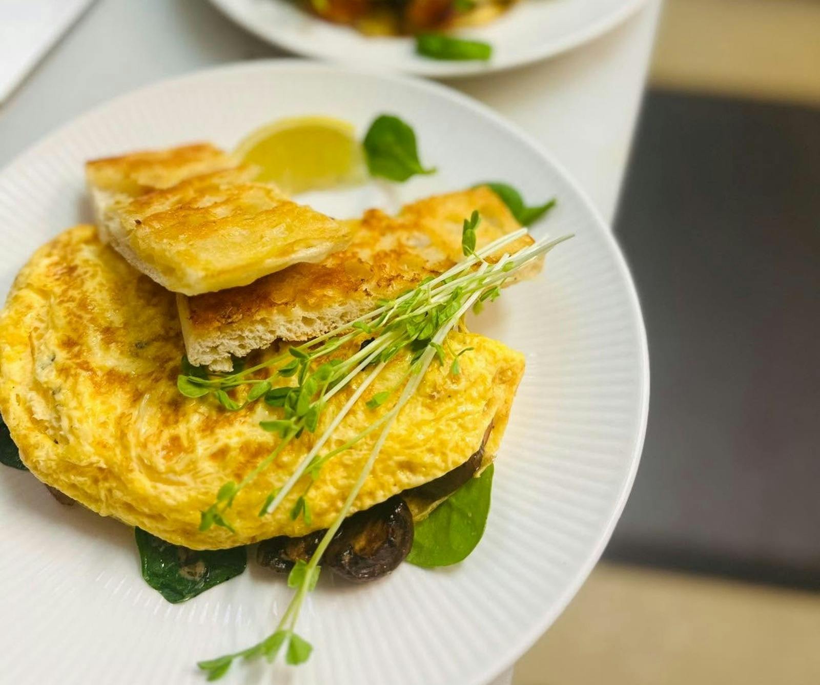 Delicious breakfast special