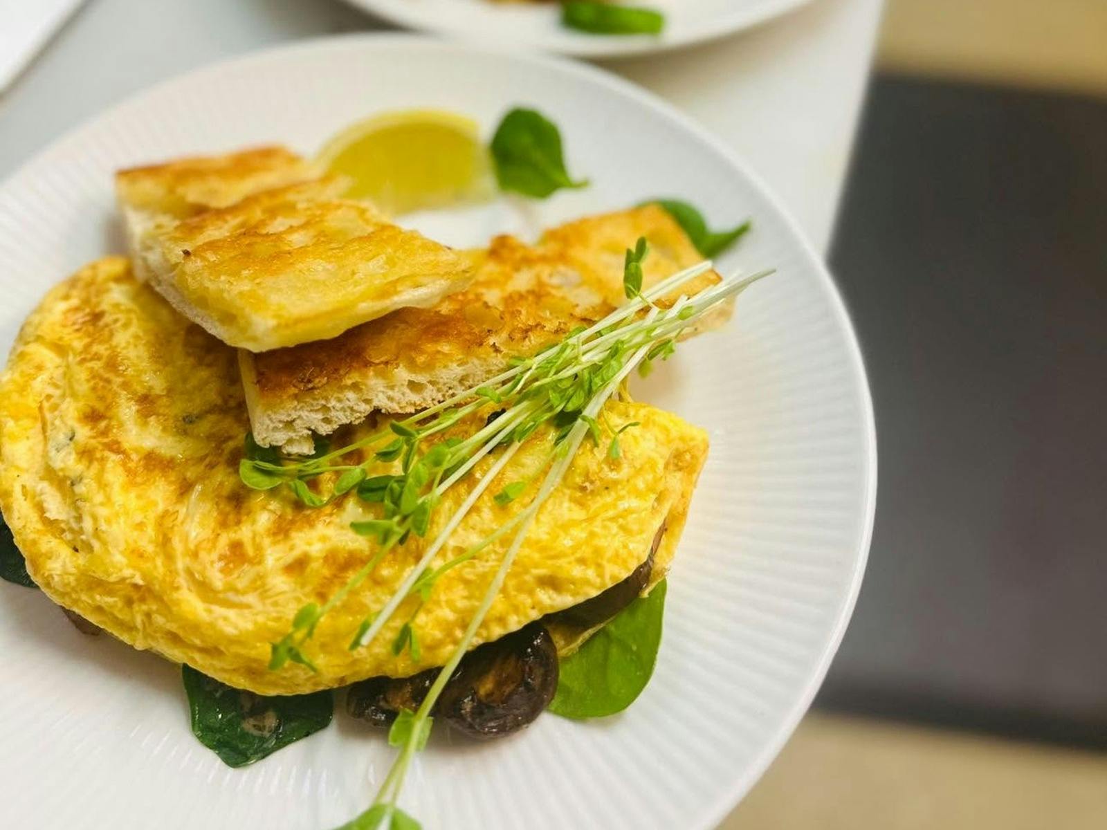 Delicious breakfast special