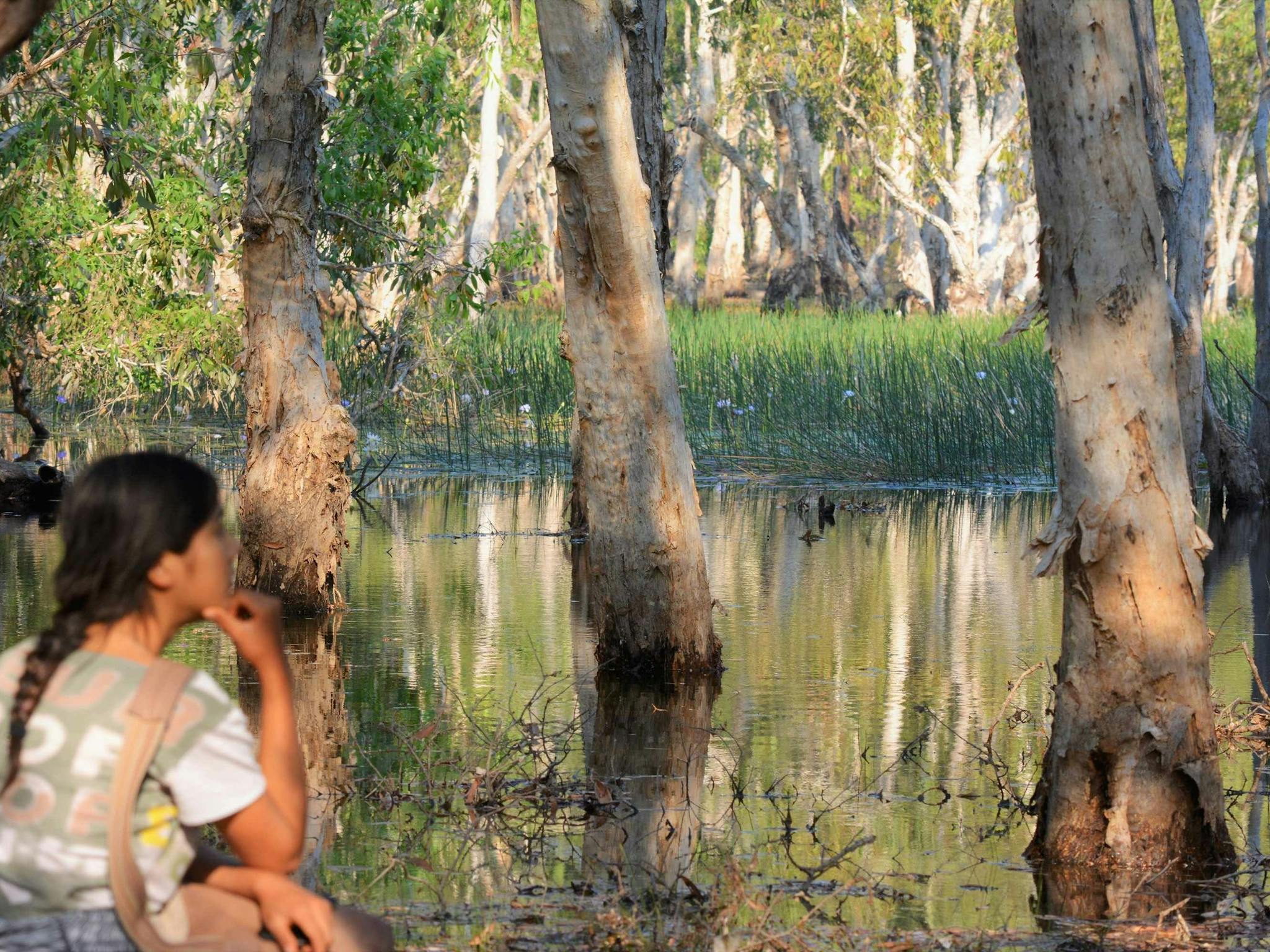 Quiet moments spent enjoying the natural  values of the Top End