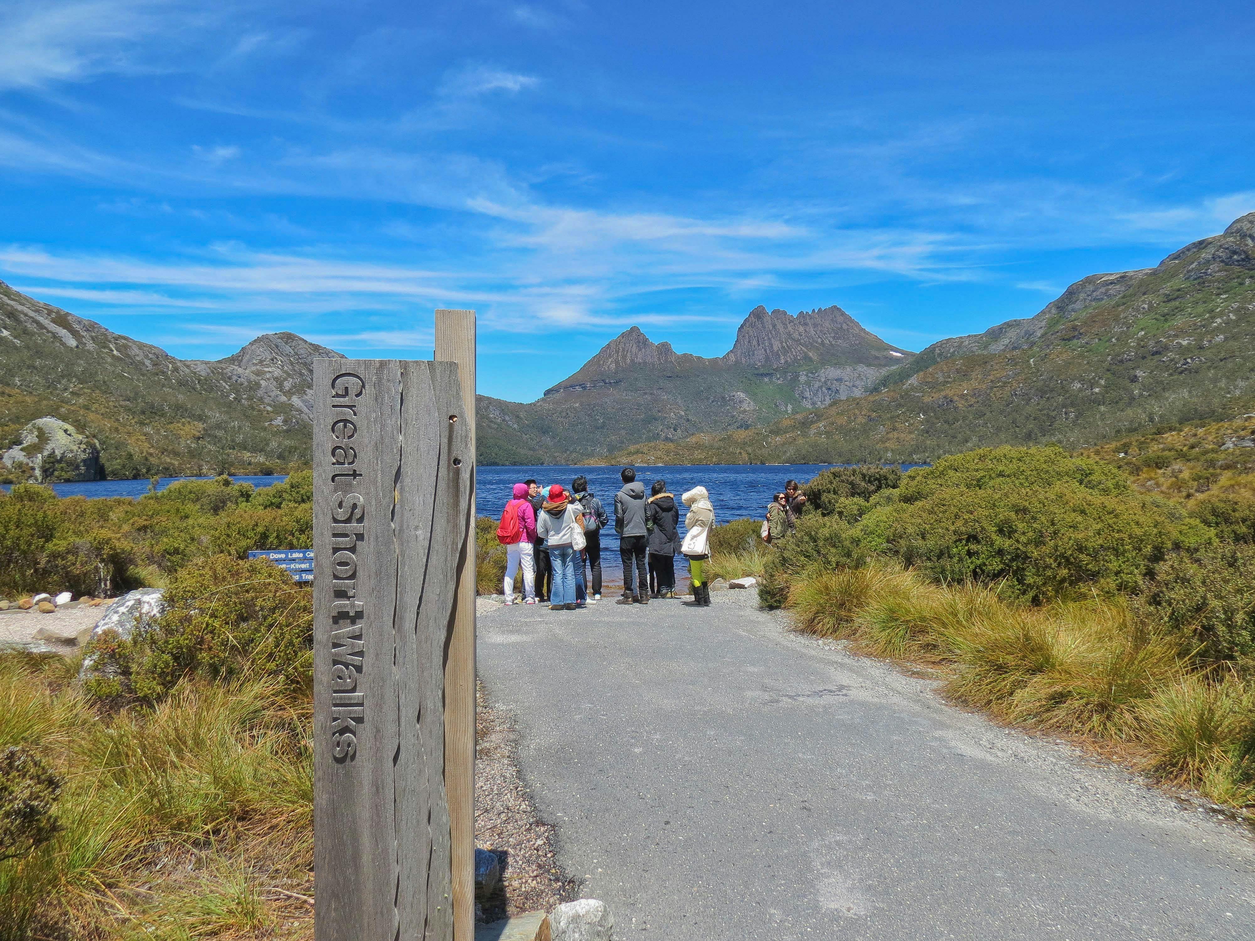 Enjoy the view to iconic Cradle Mountain