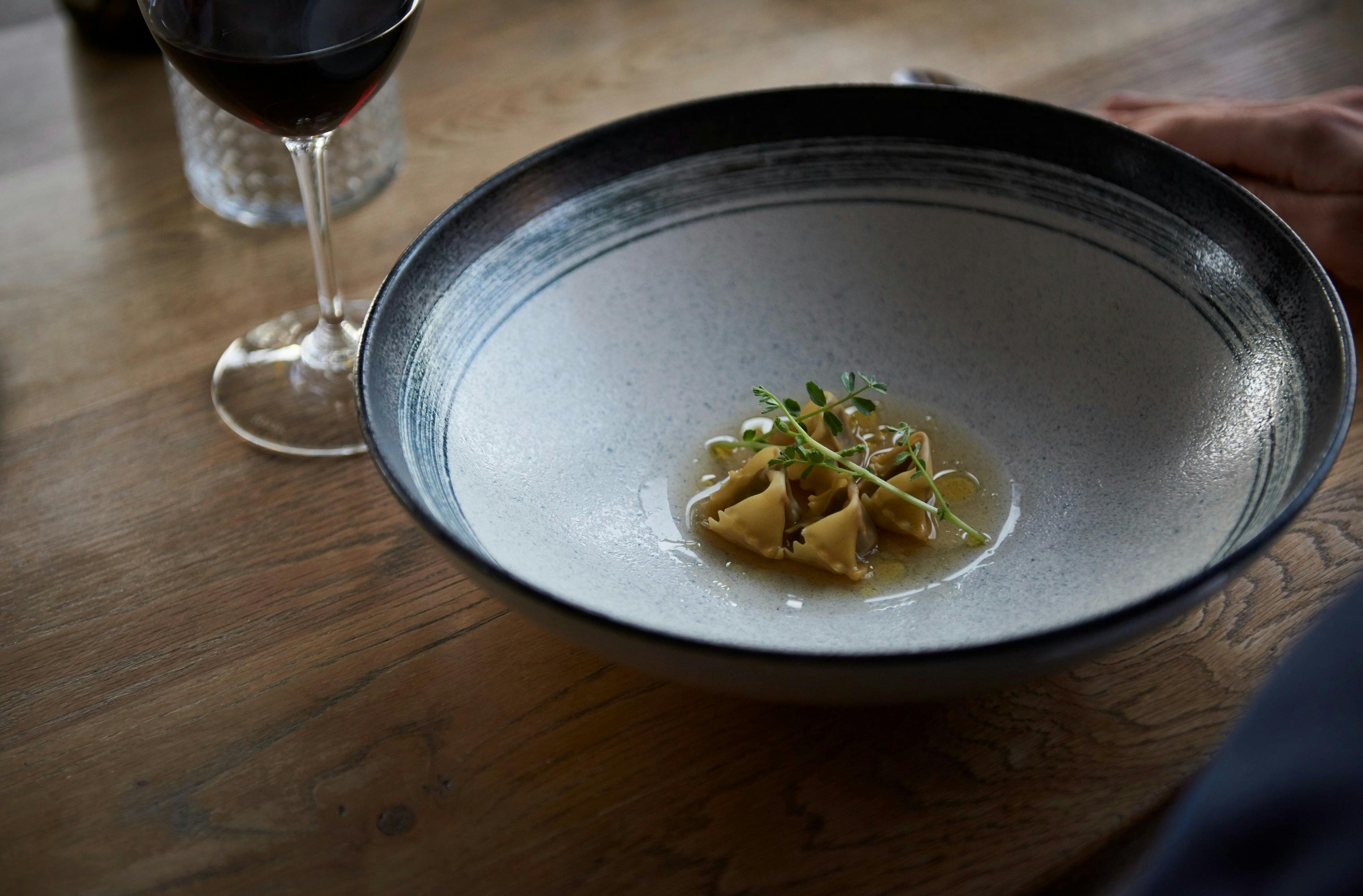 Fine dining at waterside restaurant LuMi Bar & Dining in Pyrmont