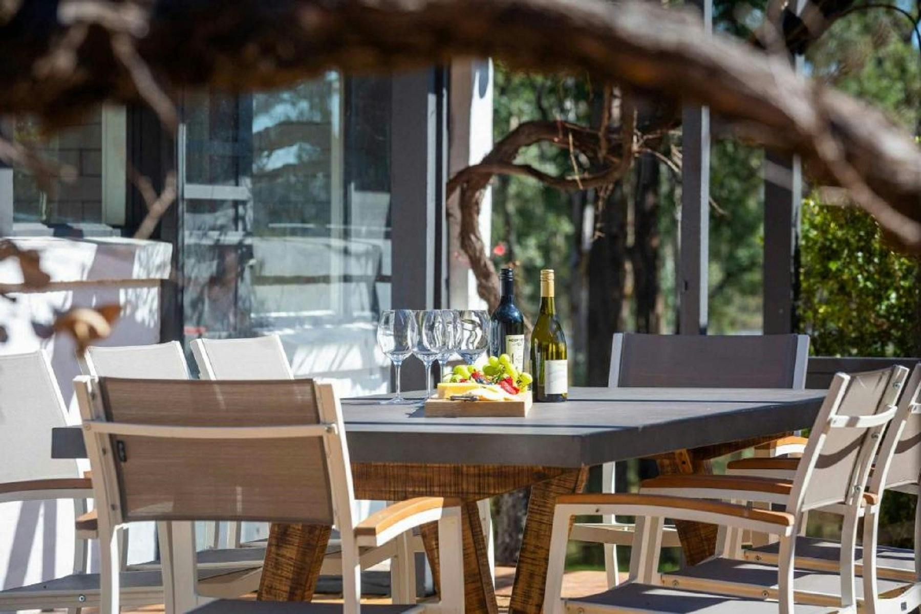 Perfect outside dining