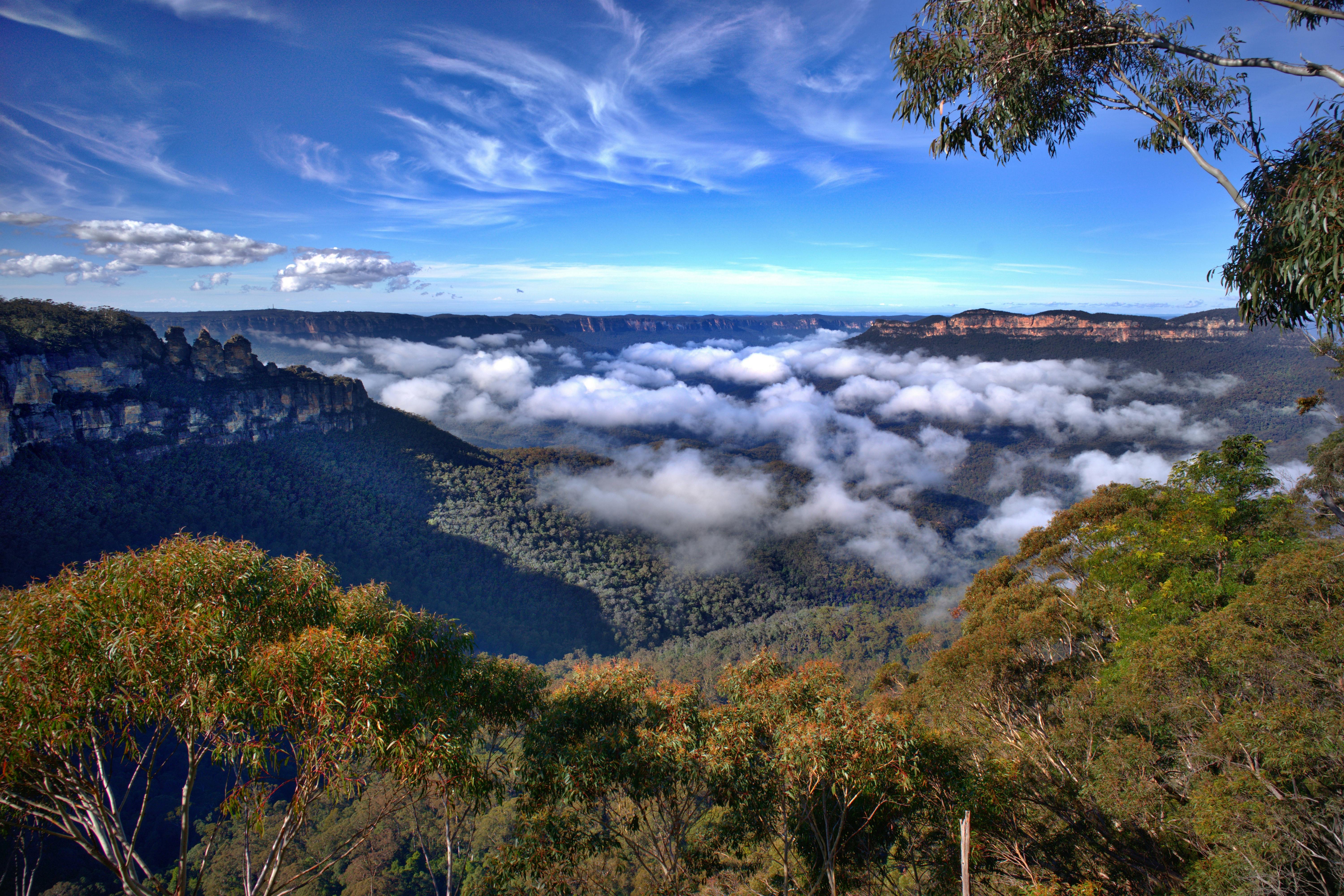 Jamison Valley, The Three Sisters, Blue Mountains National Park, Blue Mountains Eco Tours