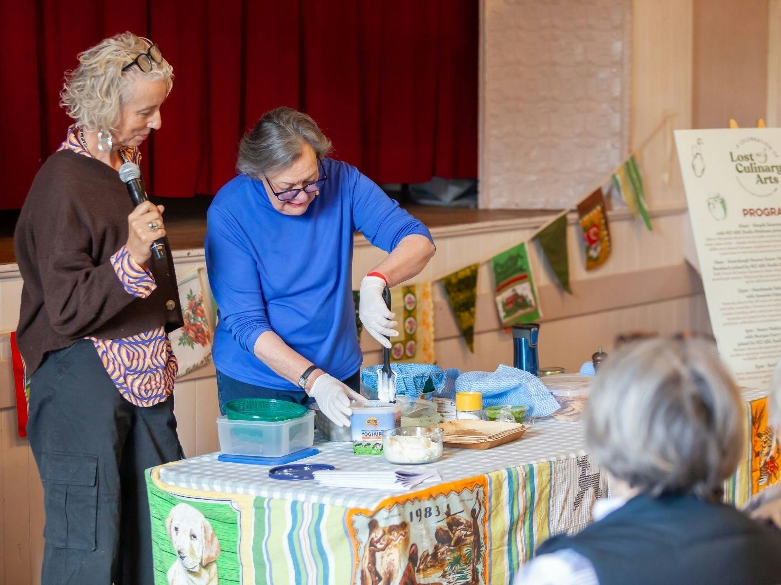 Simple Seasonal Staples demonstration with Alison Alexander