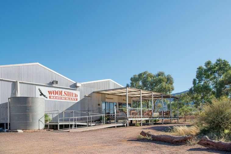 The Woolshed Restaurant at Rawnsley Park