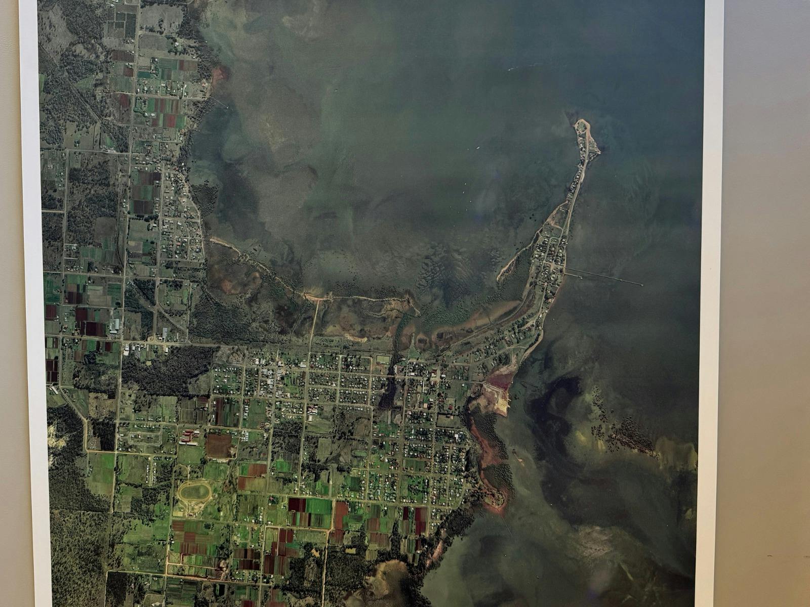 Aeriel over Cleveland Qld 1973