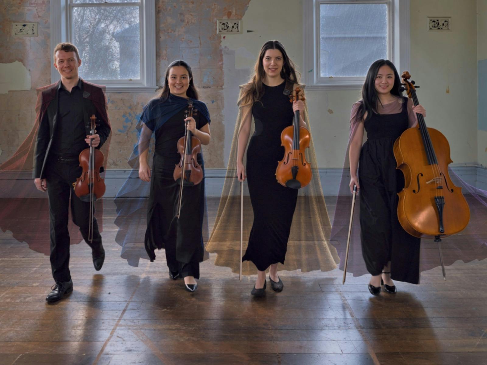 Join Geelong String Quartet for an exhilarating live concert