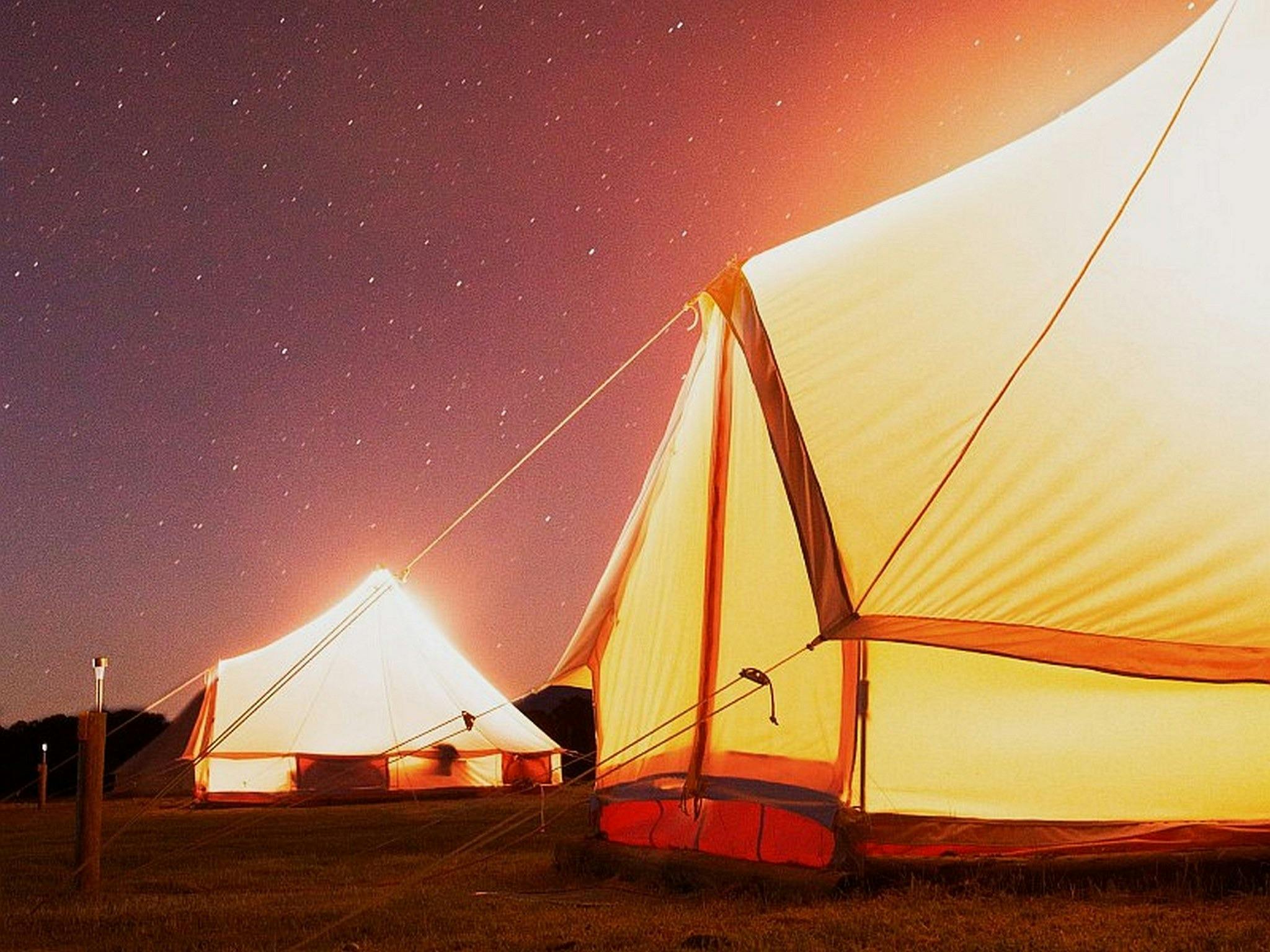 Glamping bell tent Standard