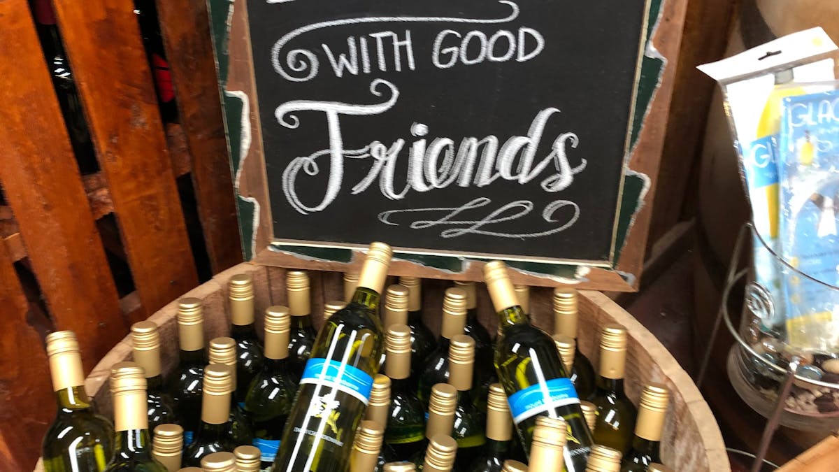 Wine pairs nicely