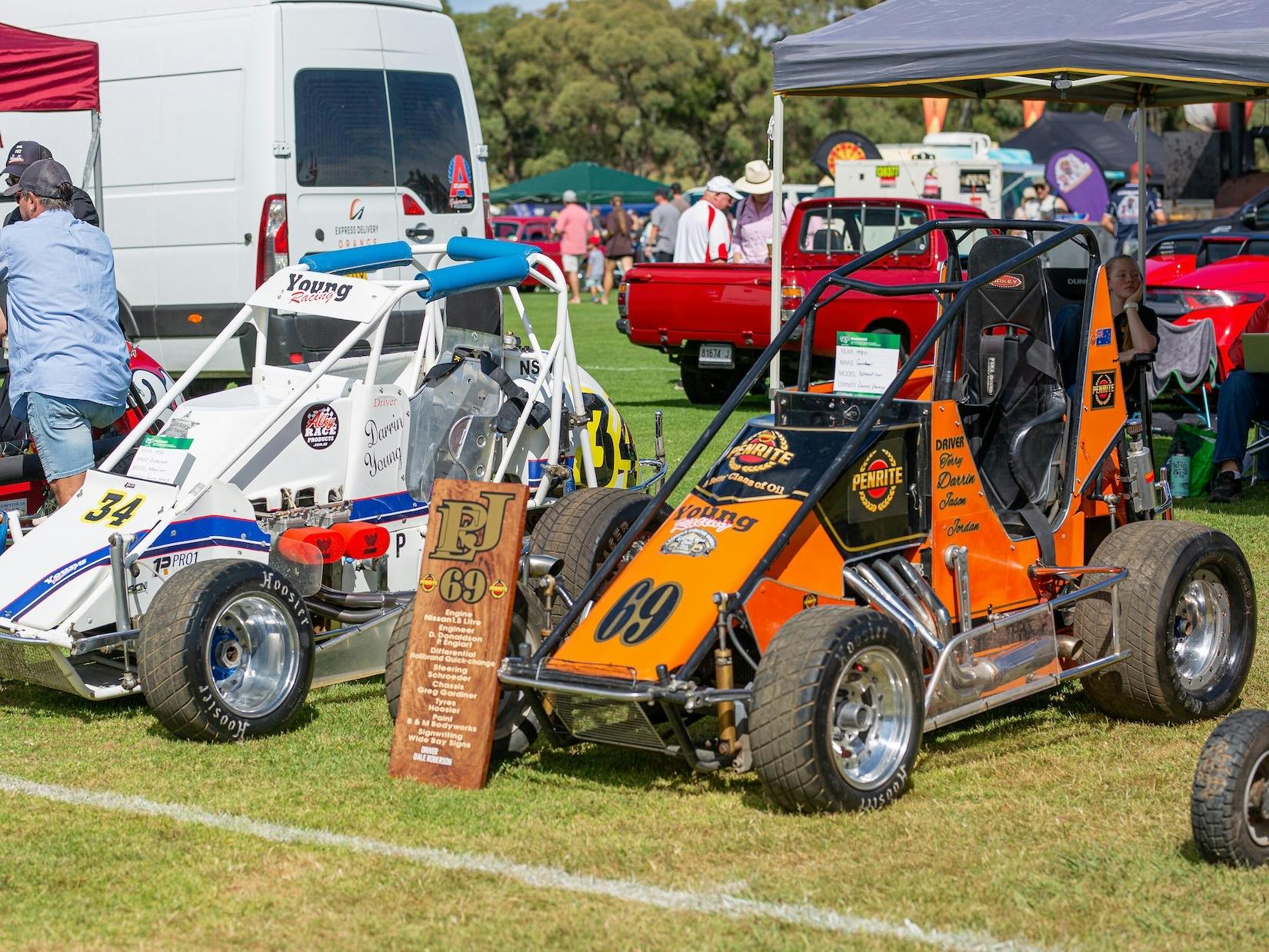Gnoo Blas Classic car show