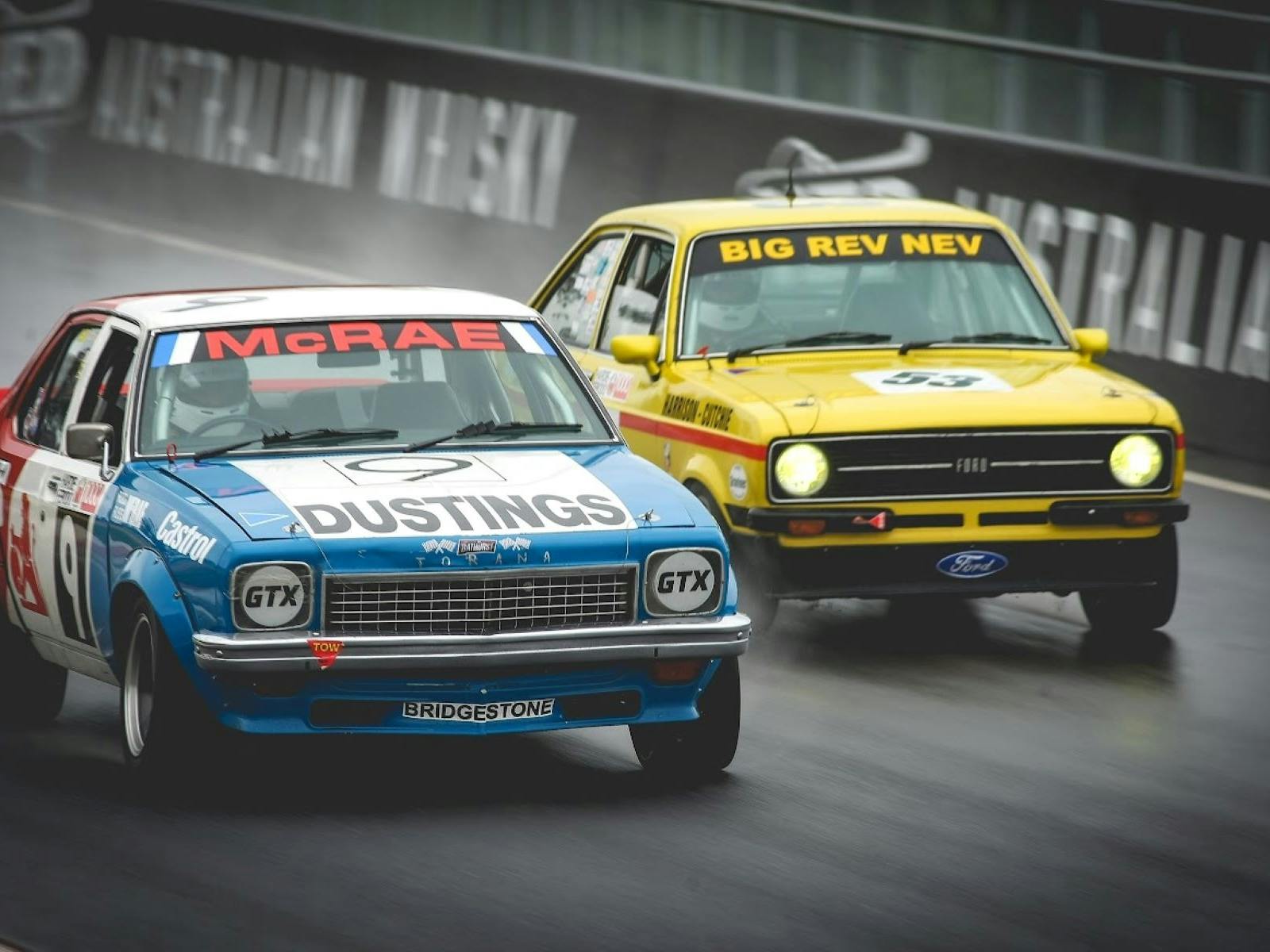 Winton Festival of Speed 2024 Heritage Touring Cars, Group C&A