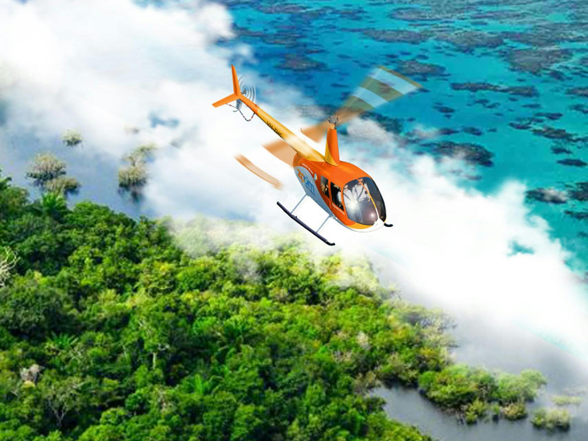 Reef and Rainforest Scenic Flight Reef and Rainforest Scenic Flight