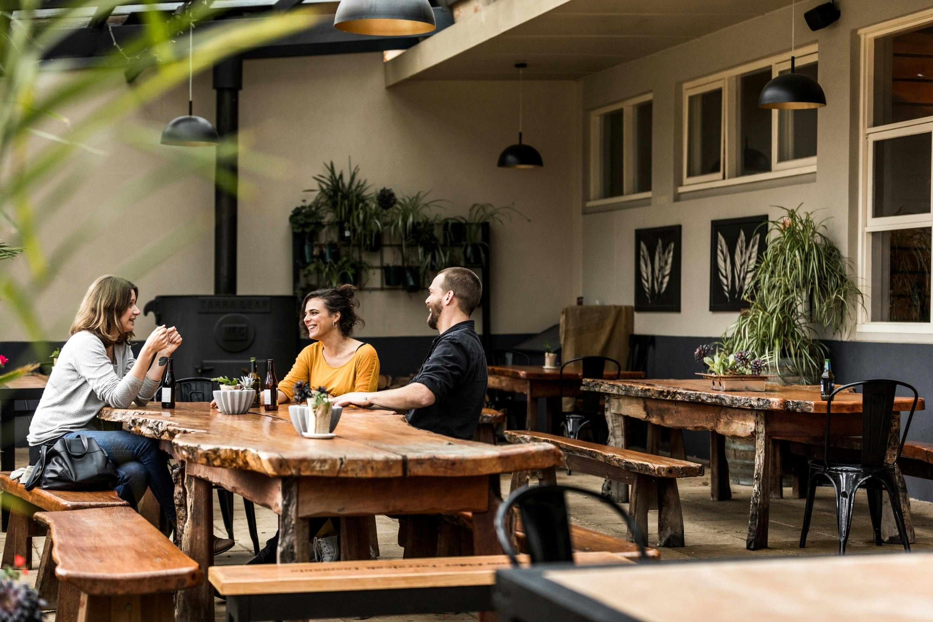 Tarraleah Estate Highlander Arms is a great place for dinner or a drink