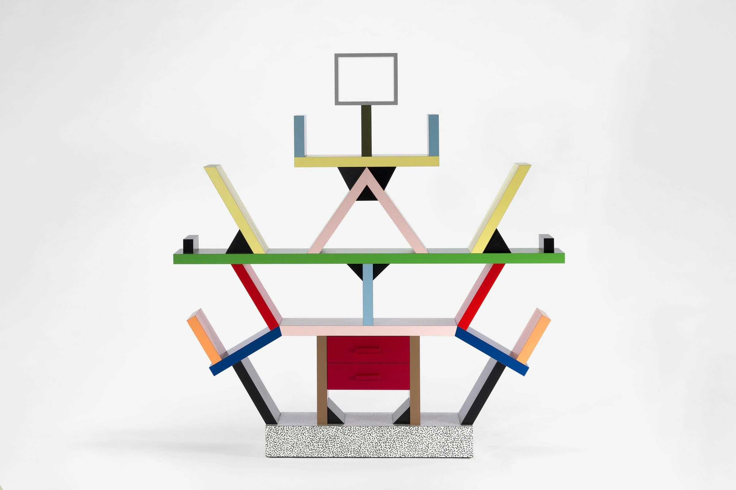 Ettore Sottsass for Memphis Milan Carlton room divider, 1981
