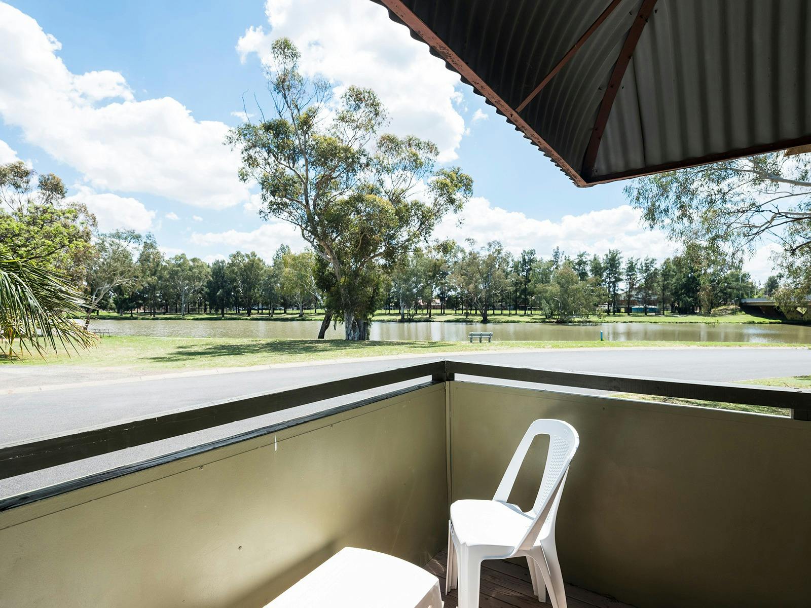 Verandah view of lake