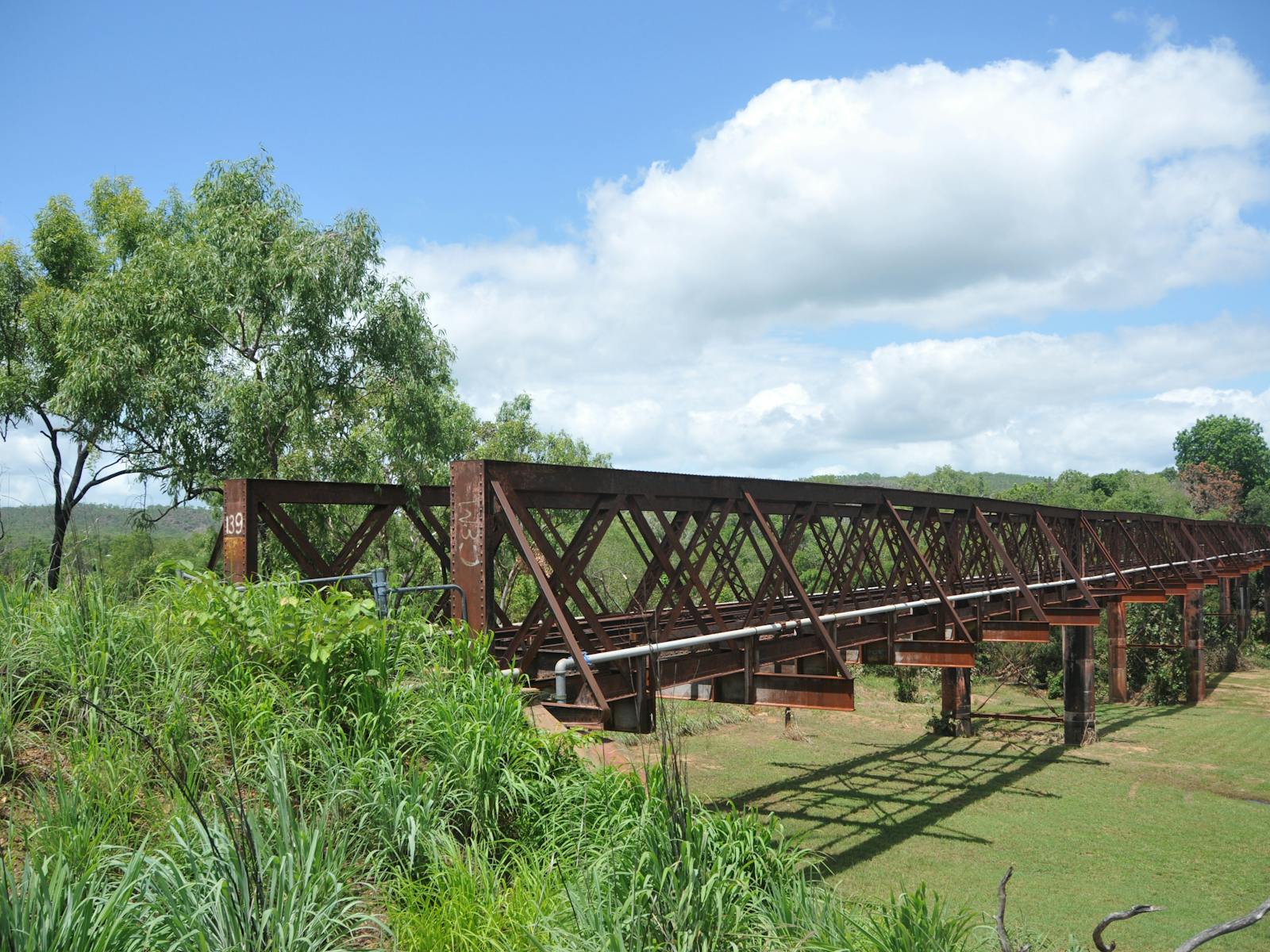Adelaide River Railway Bridge (no longer in use).