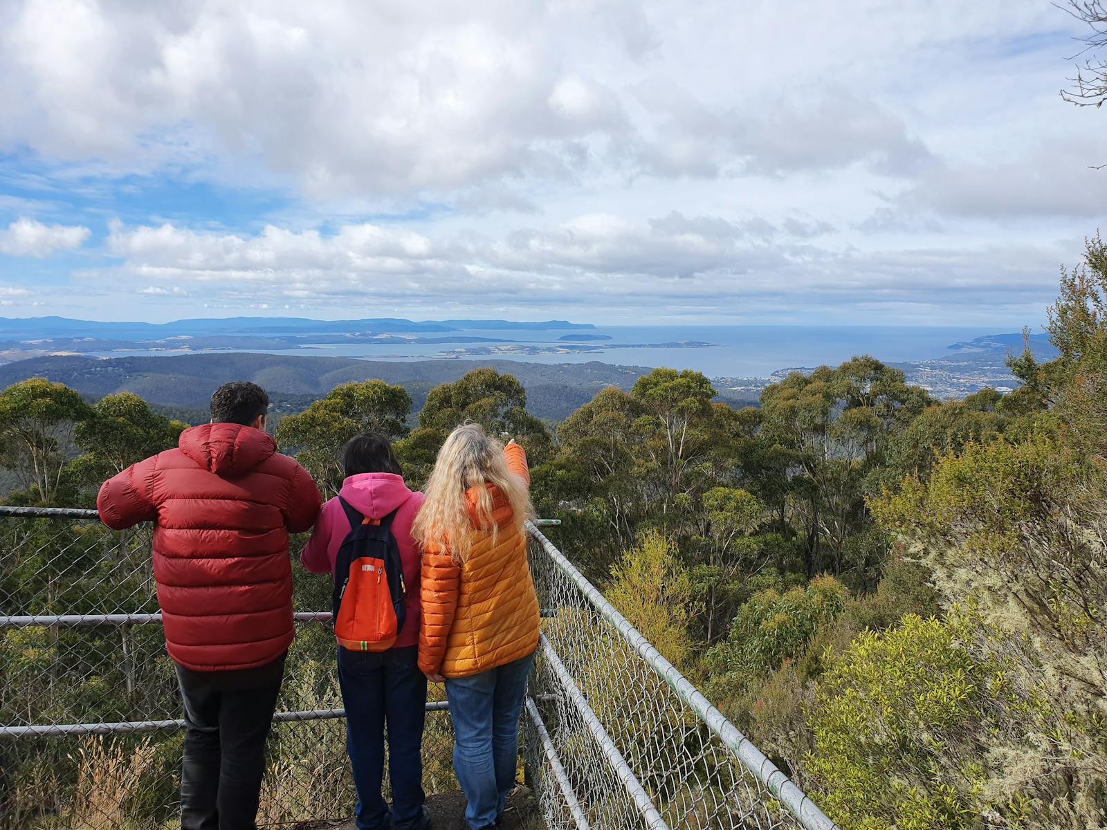 overlook stunning panoramas of Hobart from the submit