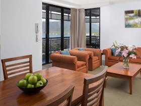 Rydges Esplanade Resort Cairns - One Bedroom Apartment Living Room