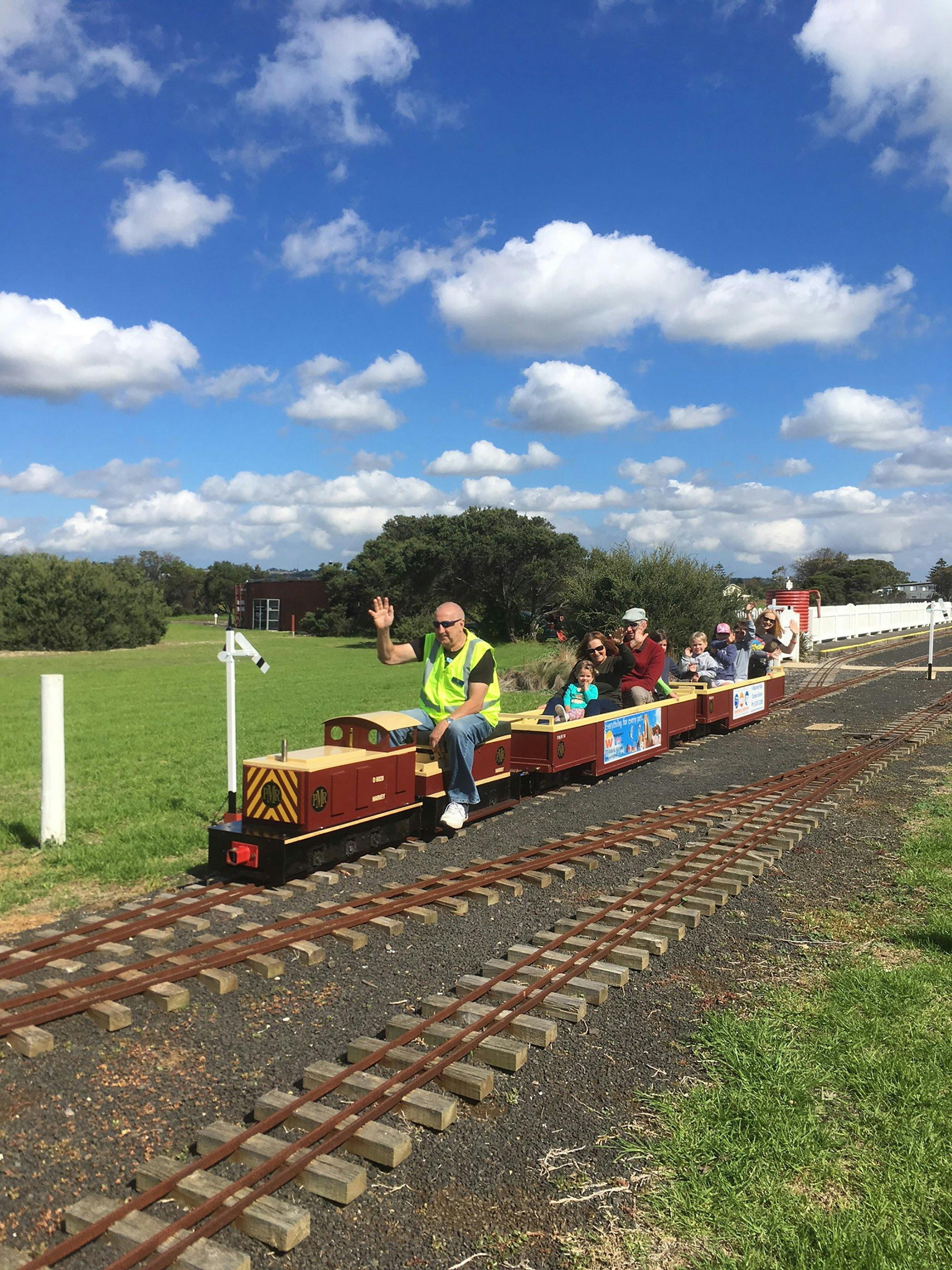 Summer School Holidays at Portarlington Bayside Miniature Railway
