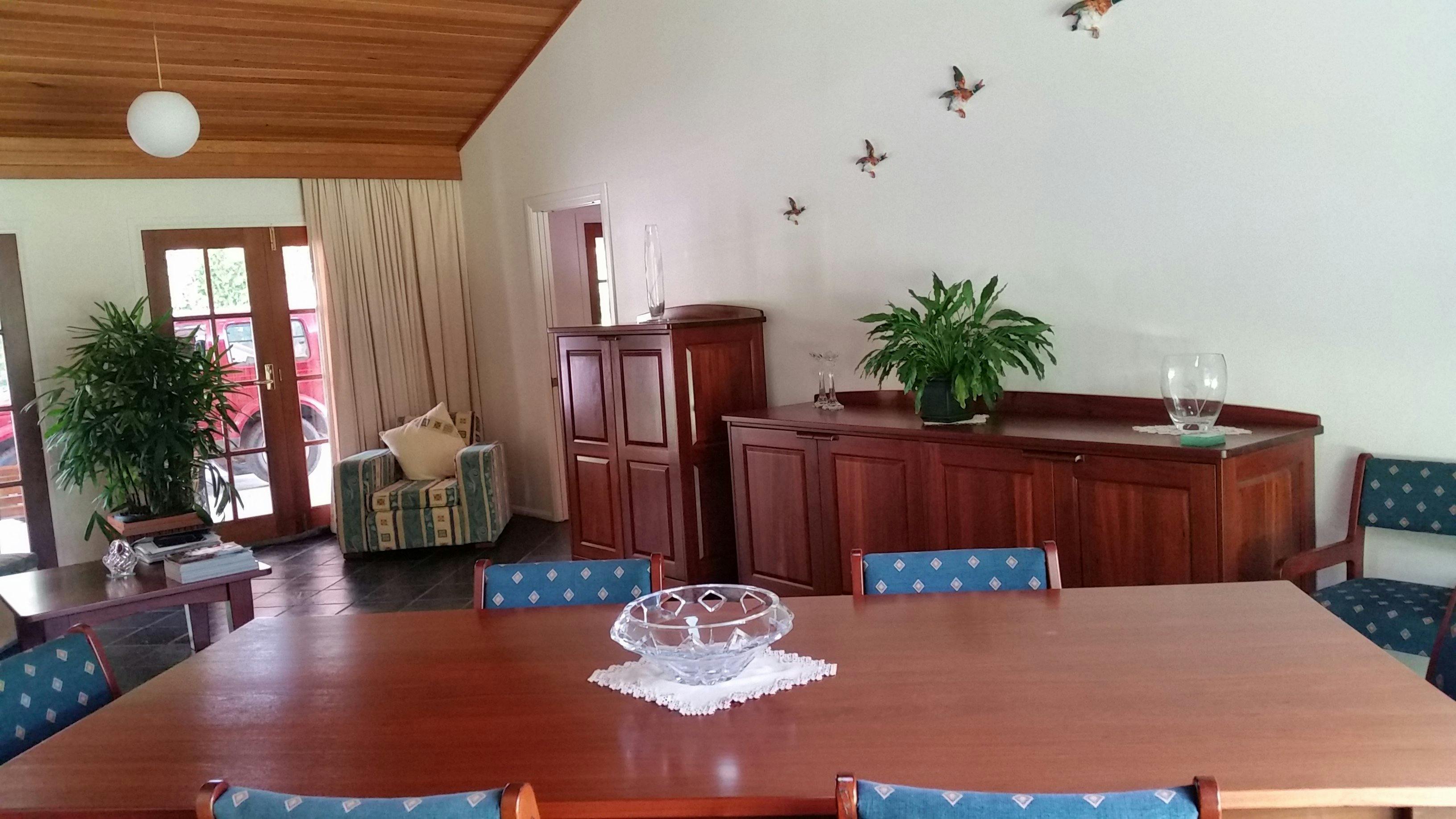 Enjoy breakfasts indoors or anytime for refreshments with a garden view & piano for entertainment.