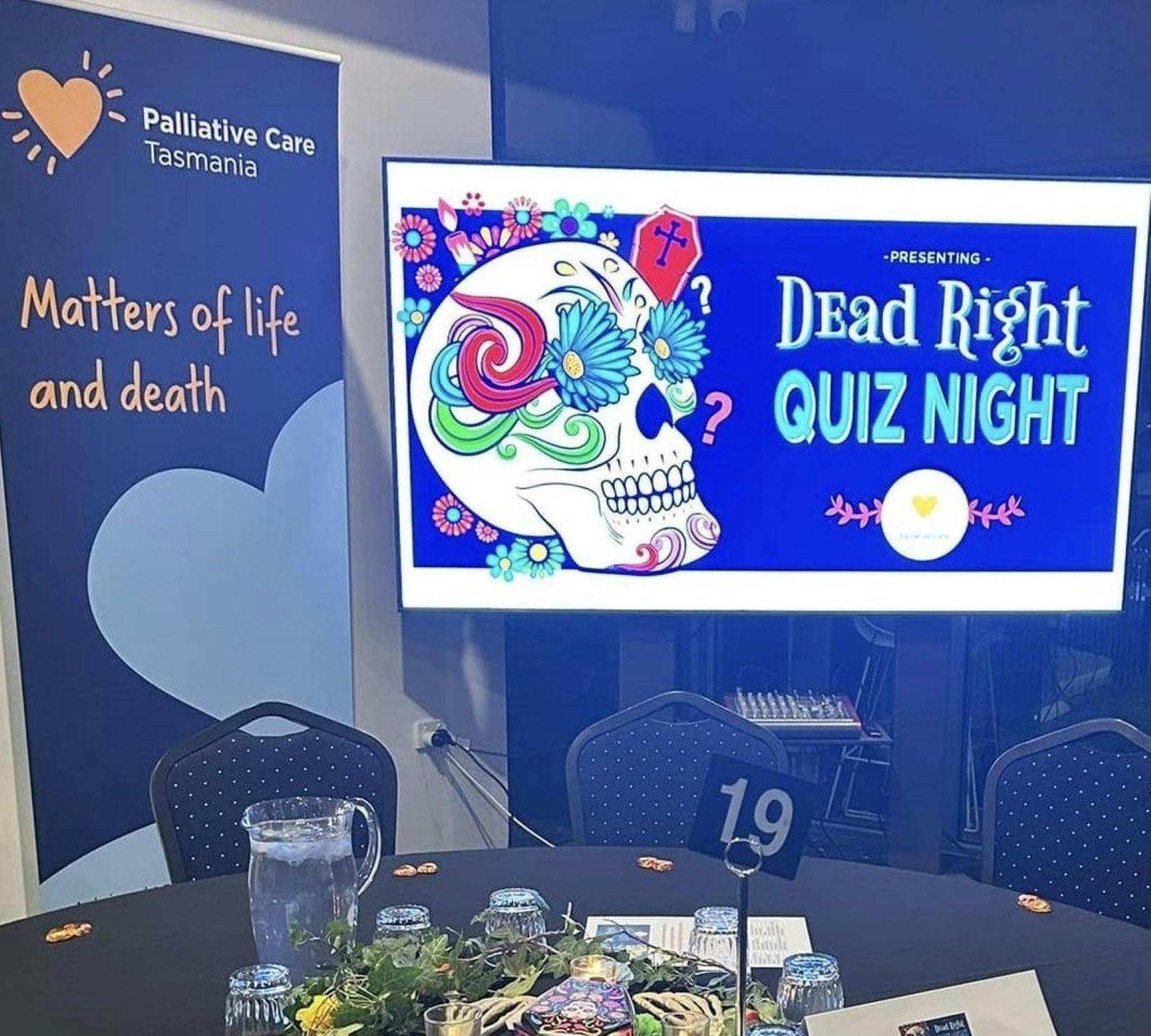 Palliative Care Tasmania Dead Right Quiz Night Launceston