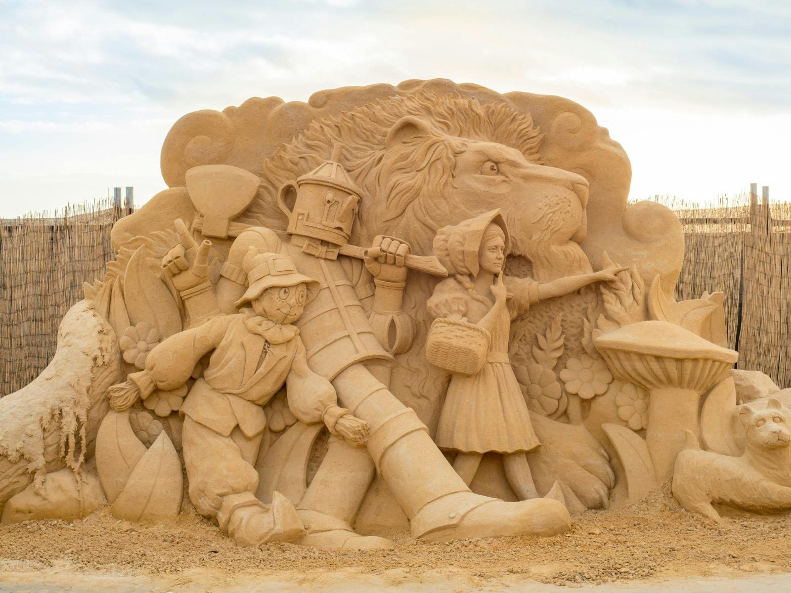 Australian Sand Sculpting Championship - The Villains Of Storytime