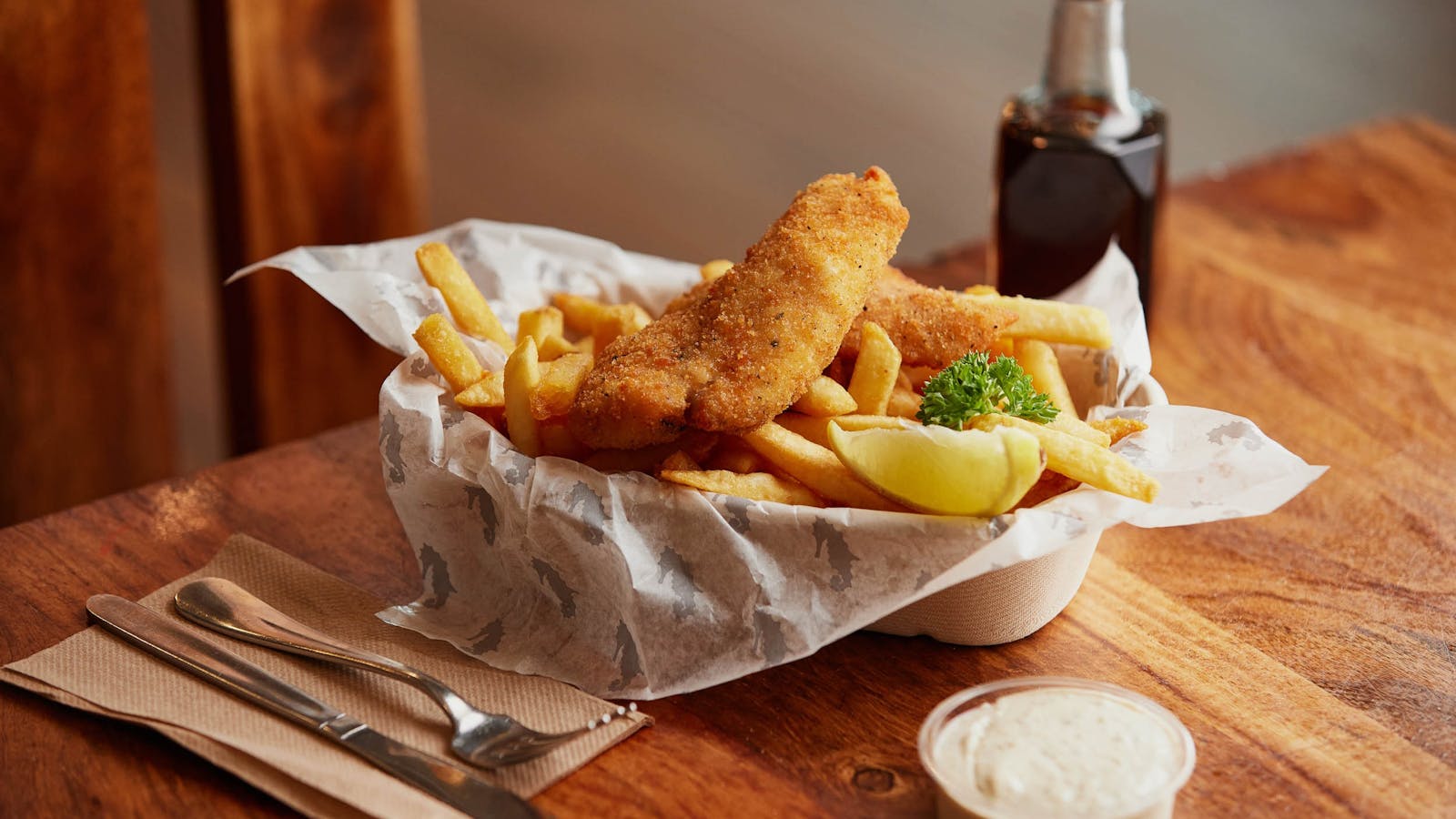 Mures Line-Caught Fish & Chips