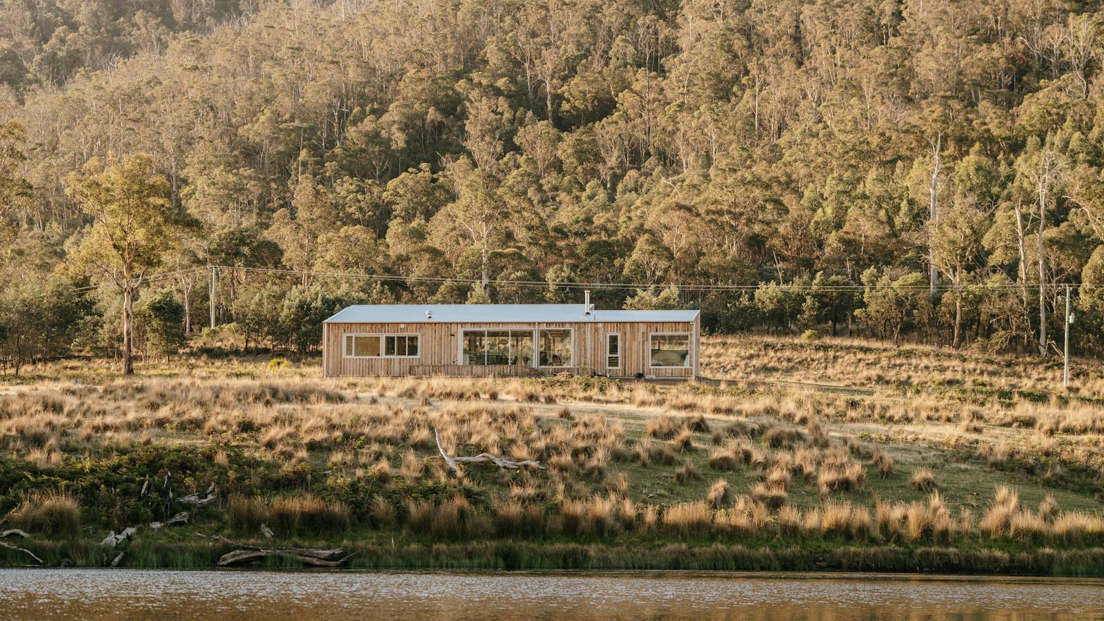 Perched on the bank of Circus Lake