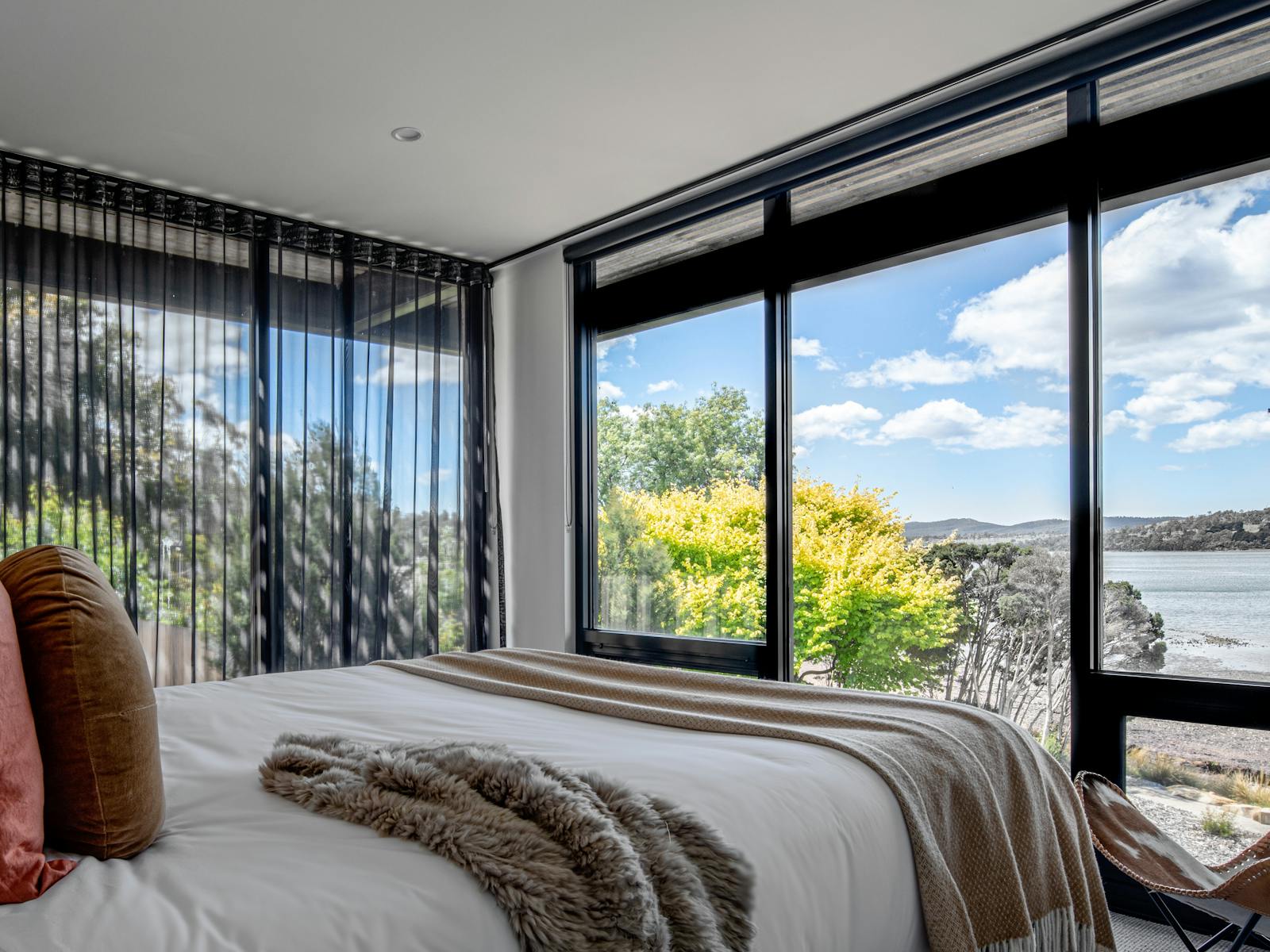 Bedroom 2 is orientated so you wake up in the morning looking at the stunning river views