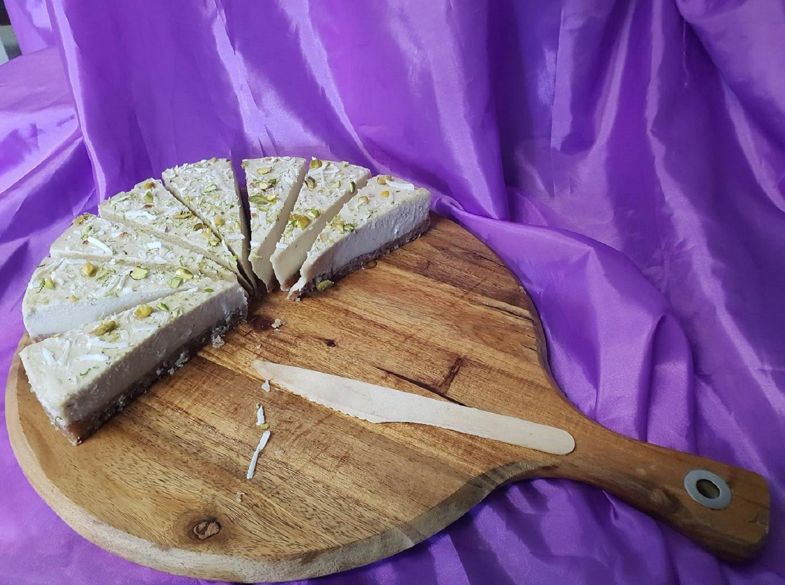 Try our Vegan raw Cheesecake