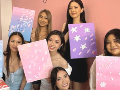 Student Paint and Sip Night