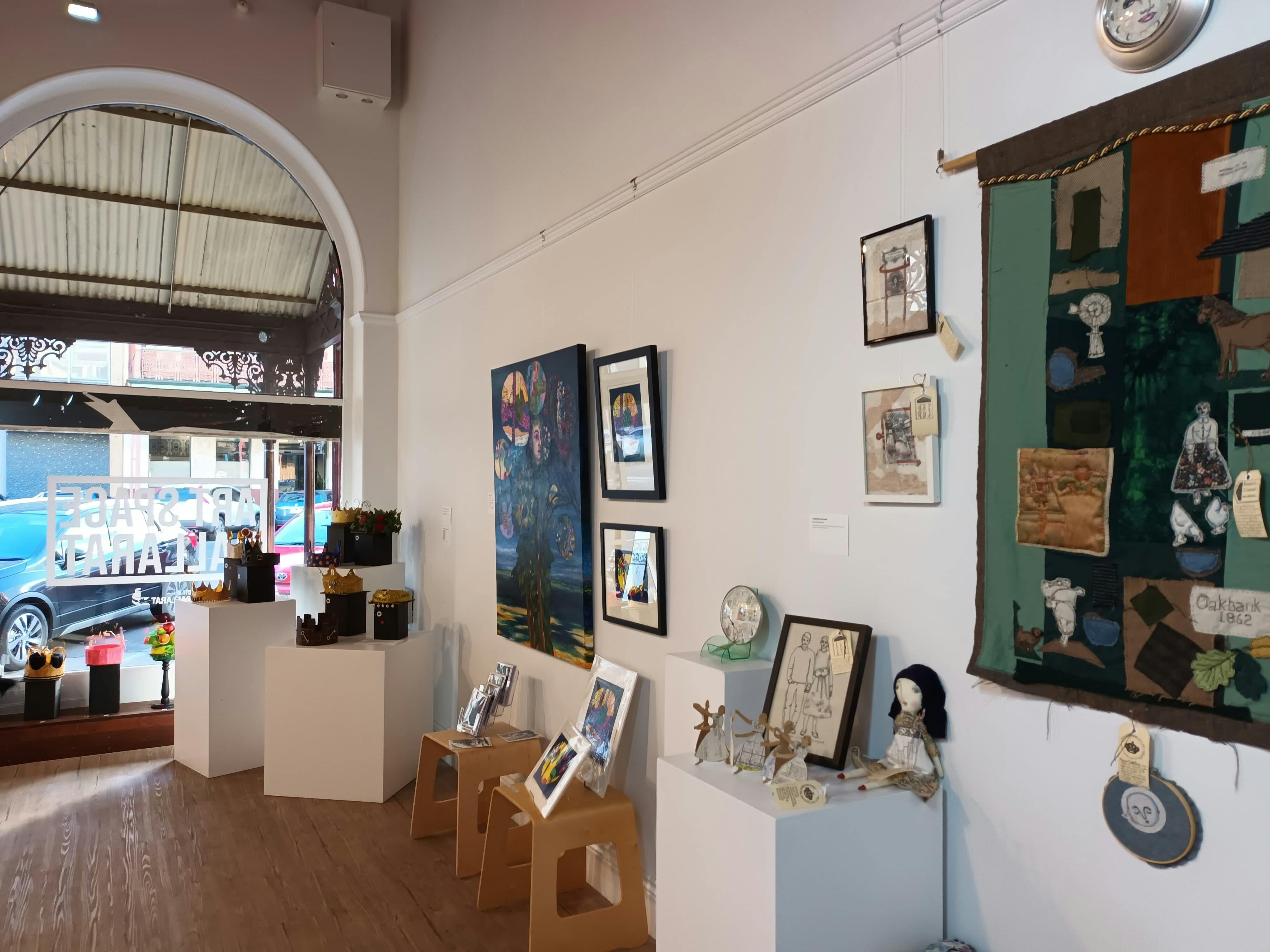 Past exhibition installation by 13 Moons.