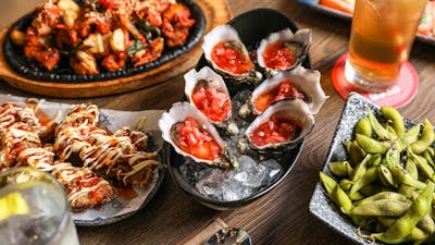 Korean spicy chicken, fried chicken & oyster