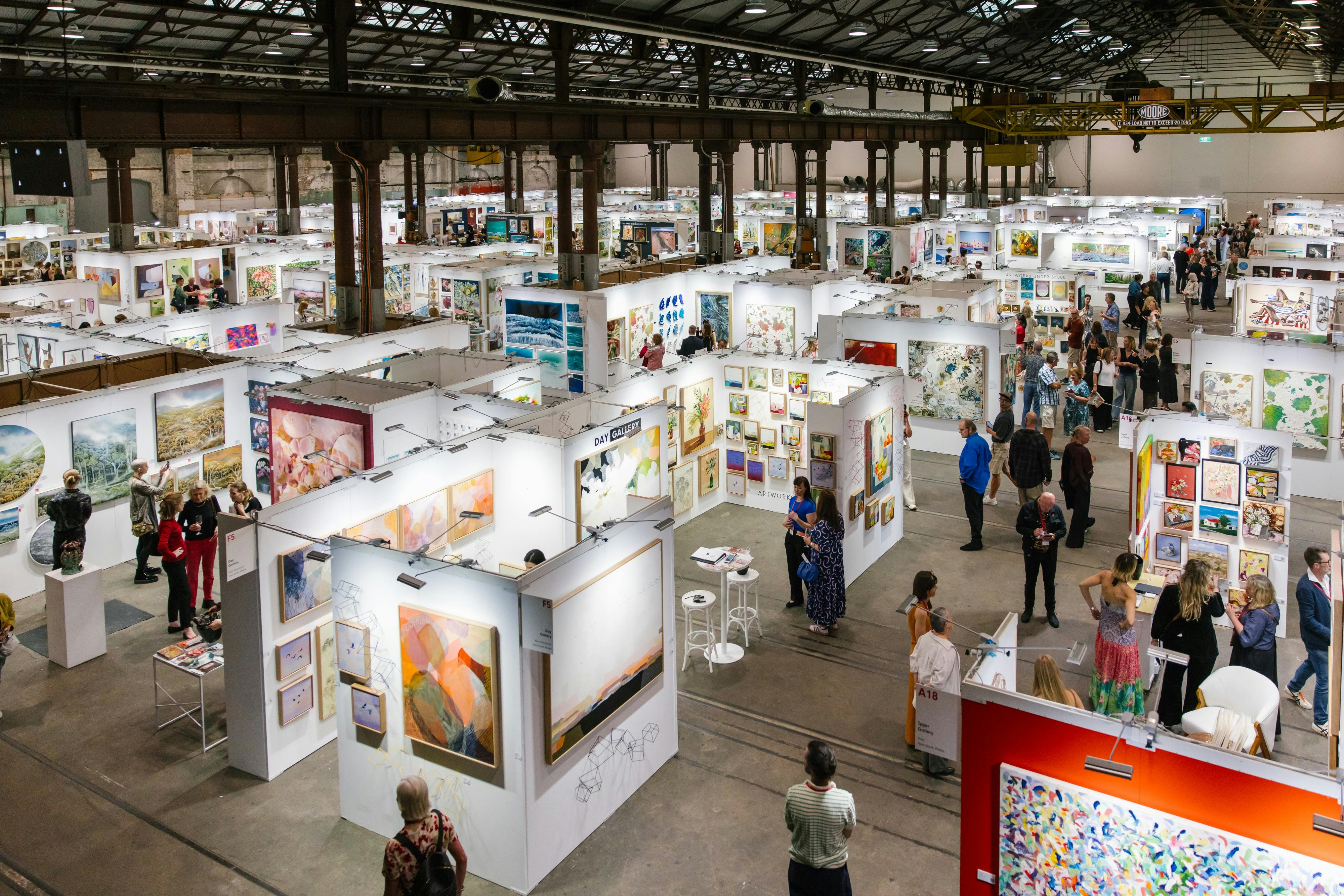 Gallery booths