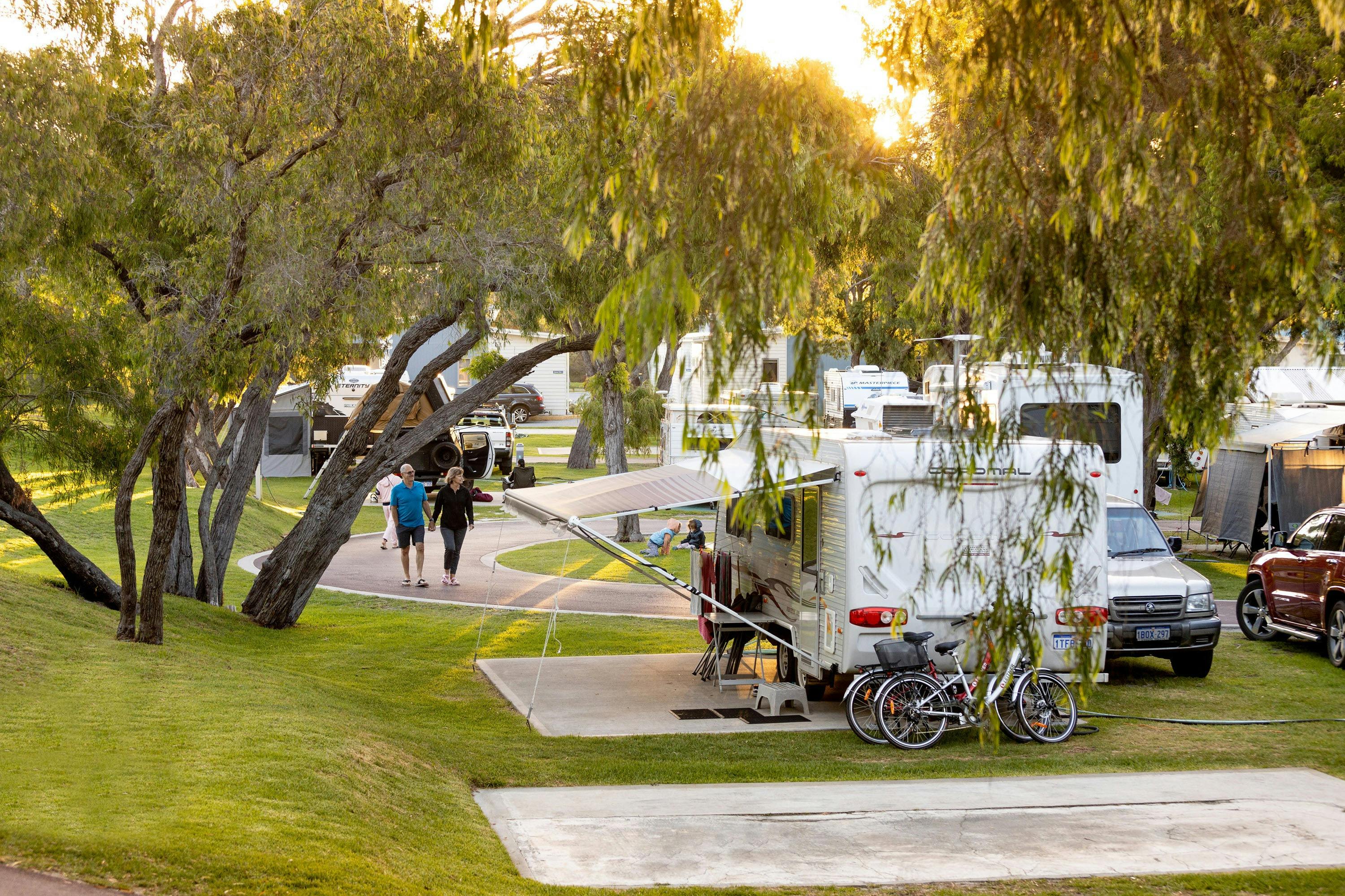 Powered and Unpowered Sites